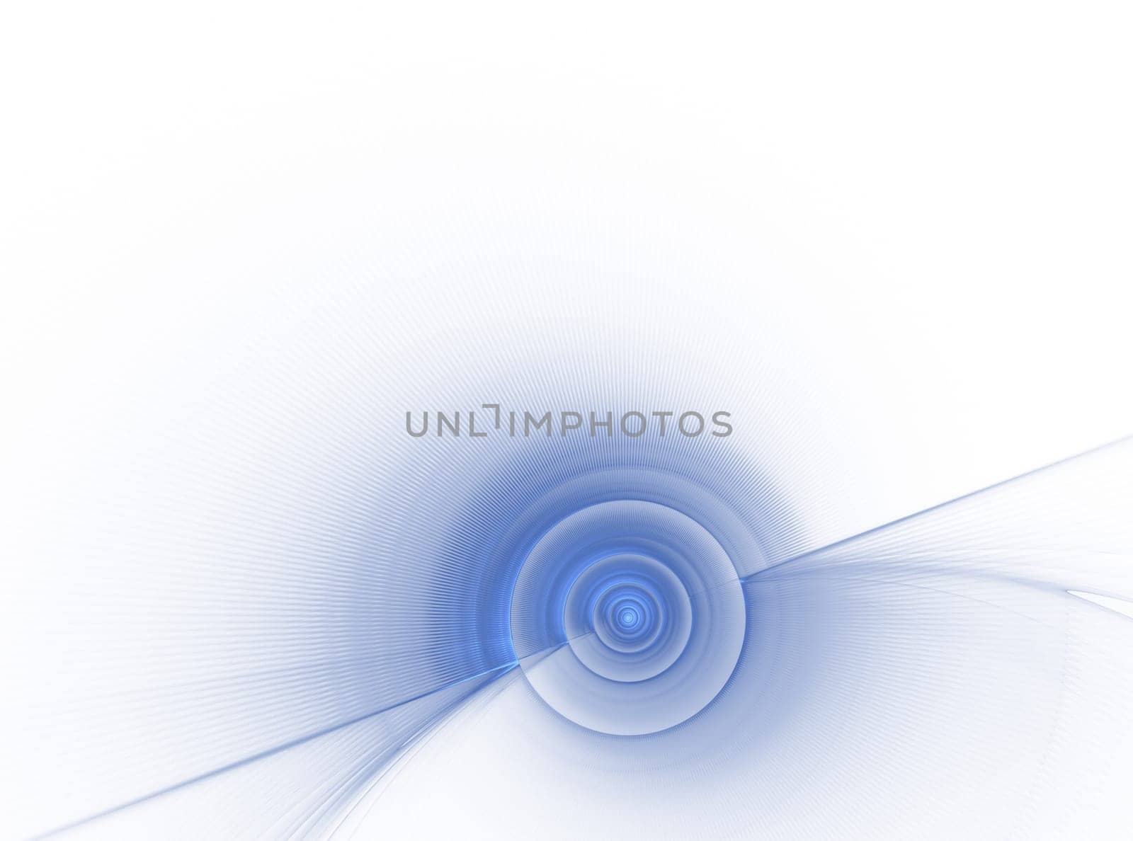 Abstract fractal element in rotational motion for background