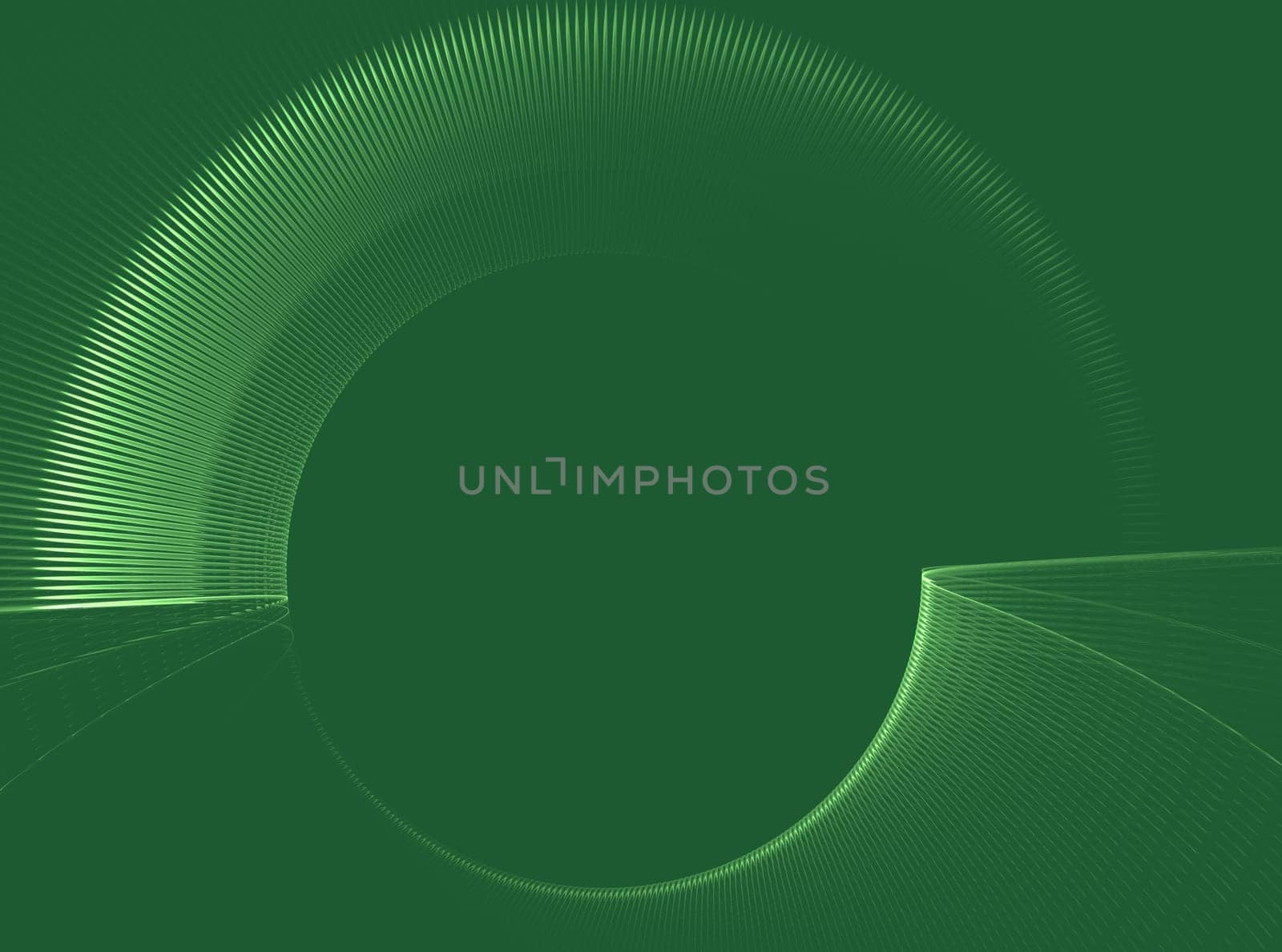 Abstract fractal element in rotational motion for background