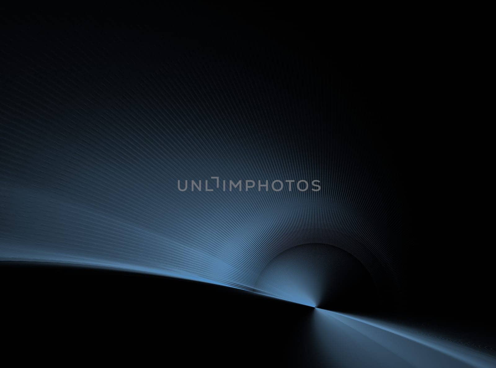 Abstract fractal element in rotational motion for background