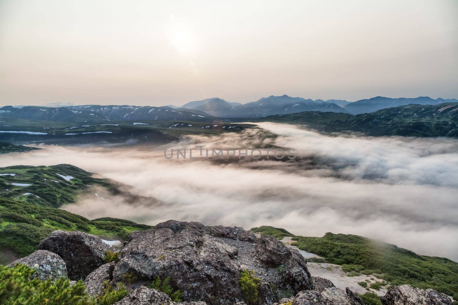 Nature of Kamchatka. Landscapes and magnificent views of the Kamchatka Peninsula.