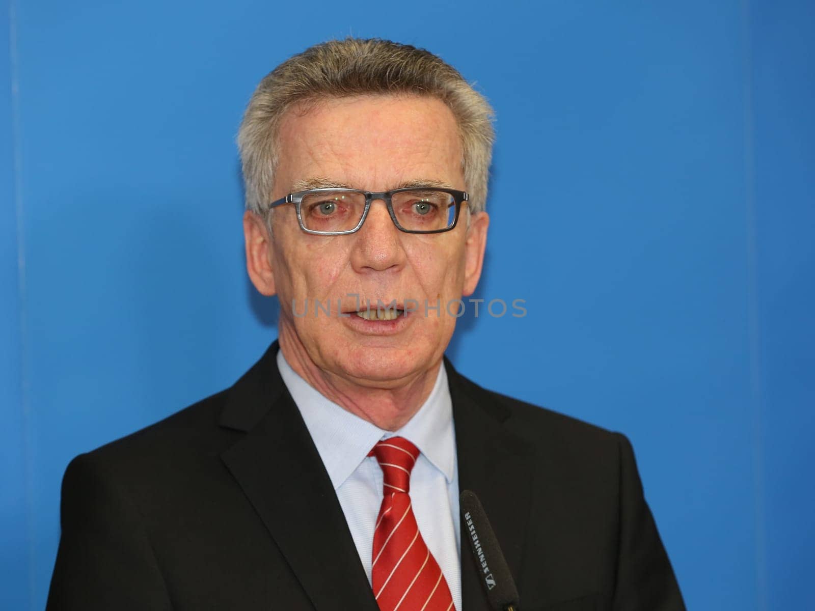 Federal Minister of the Interior Thomas de Maizière (CDU) visits the Competence Center Return of the Magdeburg City Mission on 21.02.2017
