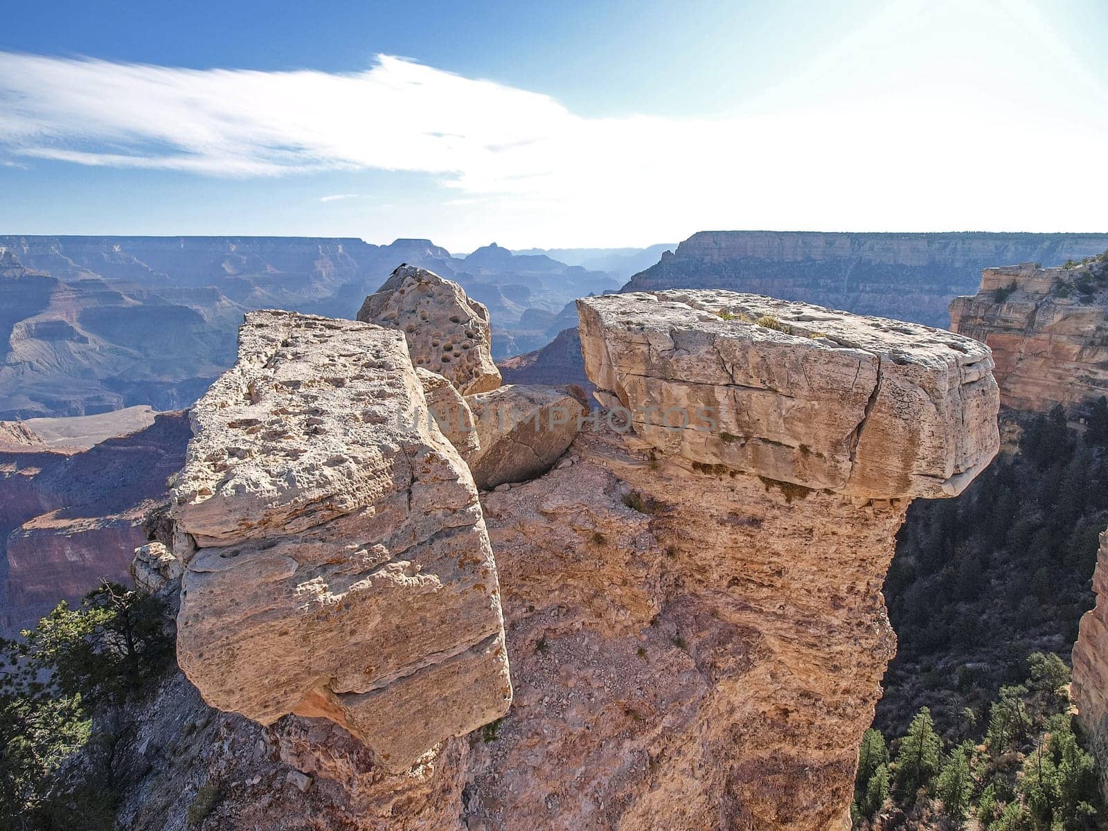 The Grand Canyon. Views of the canyon, the landscape and nature.