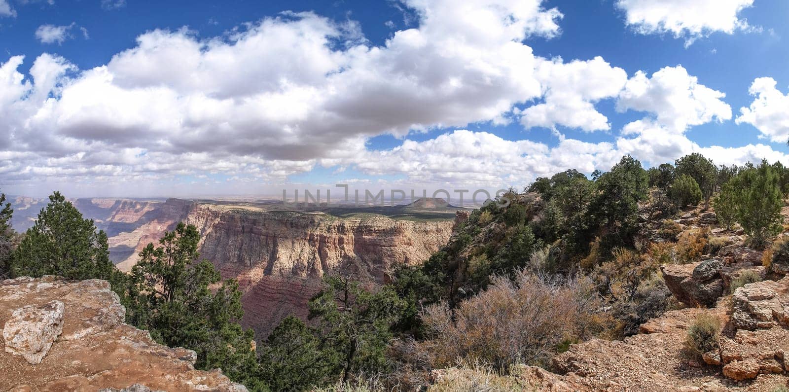 The Grand Canyon. Views of the canyon, the landscape and nature.