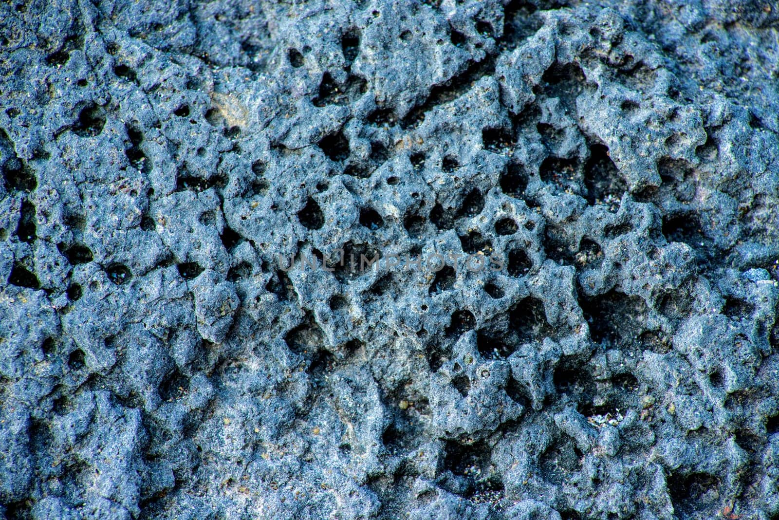 Volcanic rock,close-up of the surface