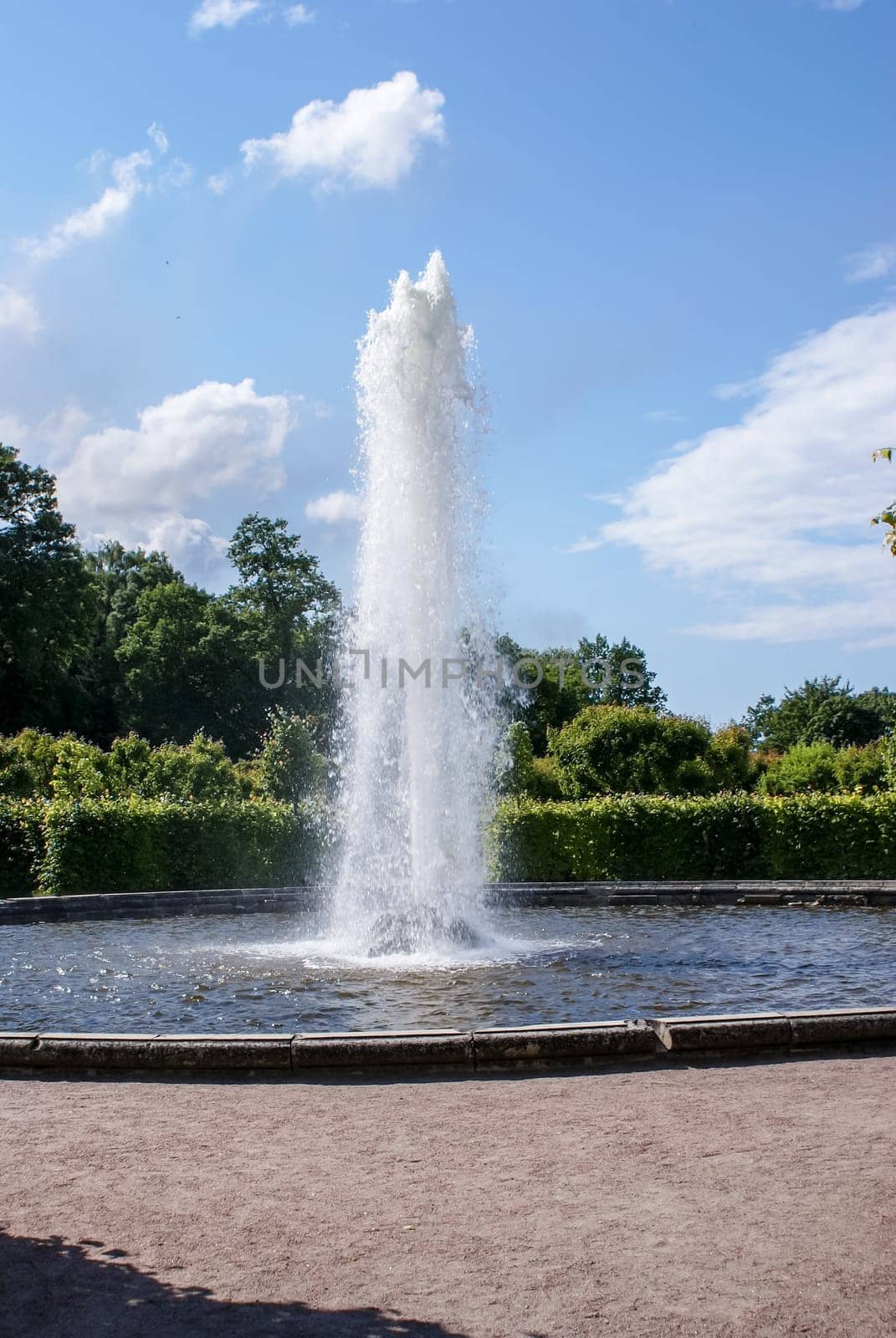 Saint-Petersburg, Russia - August 12, 2016: City of St. Pererburge. The palaces and architecture of the city. Buildings of historical part of the city.