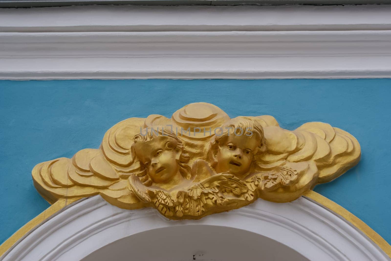 Saint-Petersburg, Russia - August 12, 2016: City of St. Pererburge. The palaces and architecture of the city. Buildings of historical part of the city.