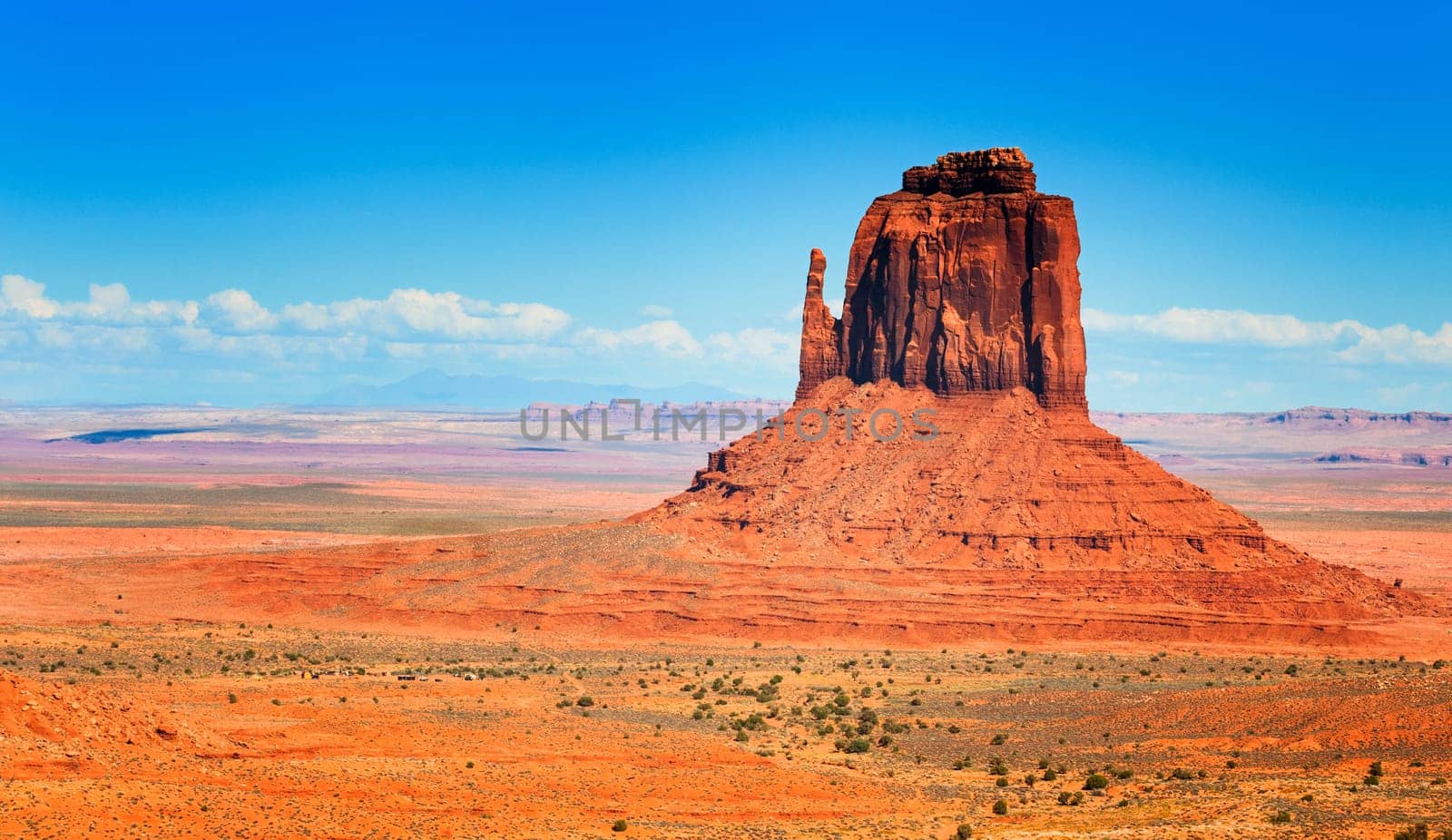 The unique landscape of Monument Valley, Utah, USA.