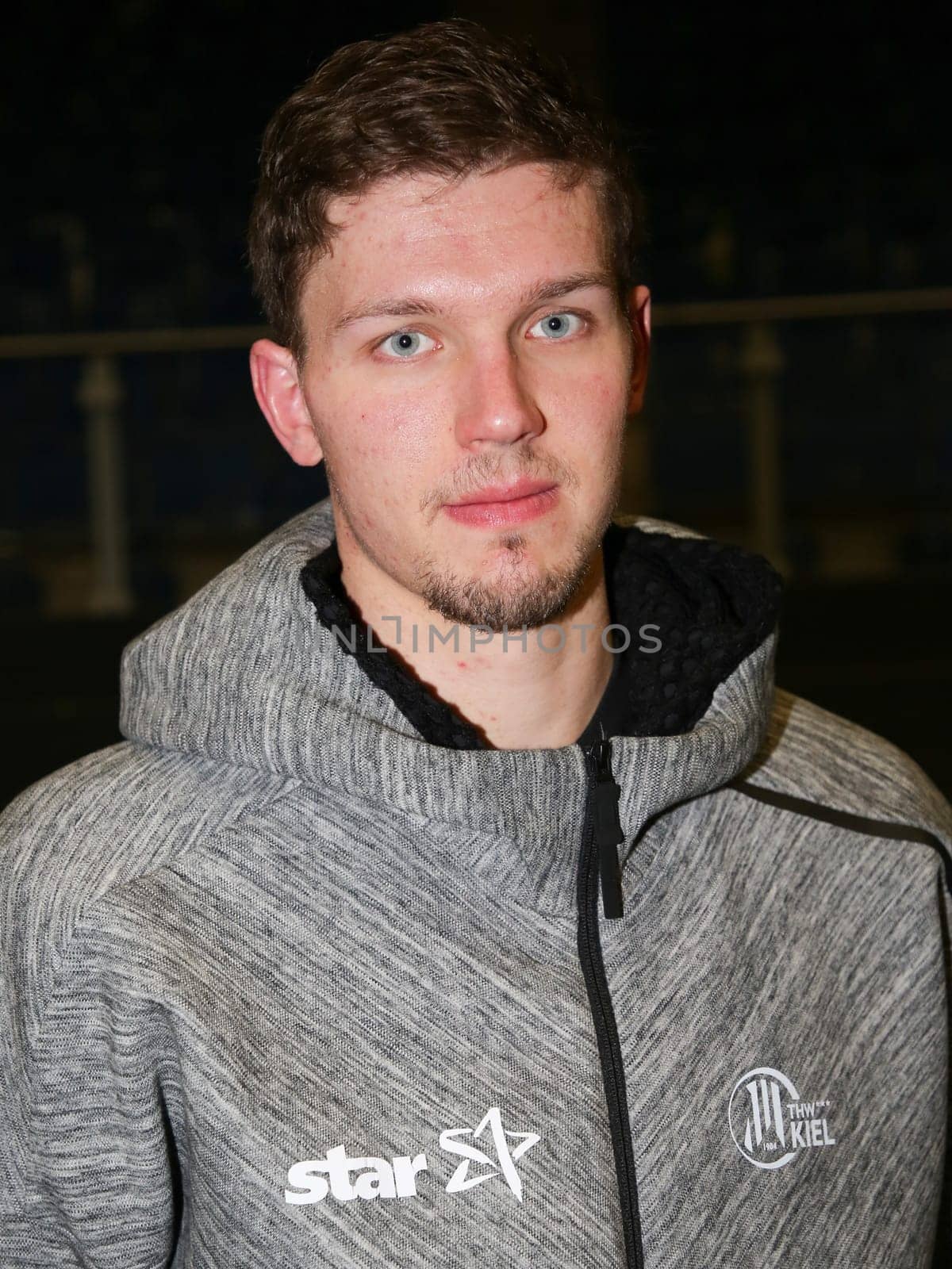 Christian Dissinger (THW Kiel) after the DKB Handball Bundesliga match -Season 2016-17 SC Magdeburg - THW Kiel
