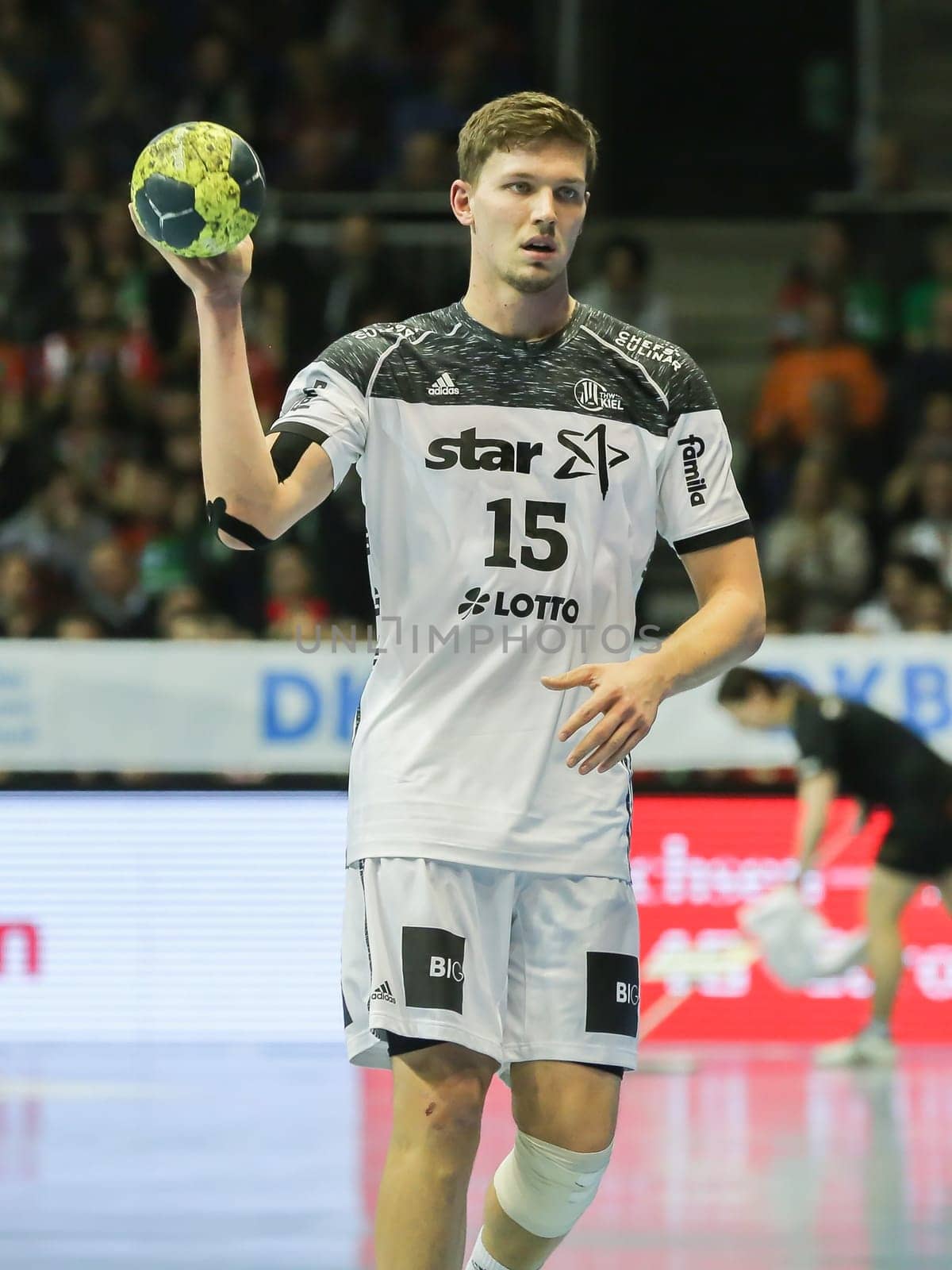 Christian Dissinger (THW Kiel) during the DKB Handball Bundesliga match 2016-2017,SC Magdeburg vs THW Kiel