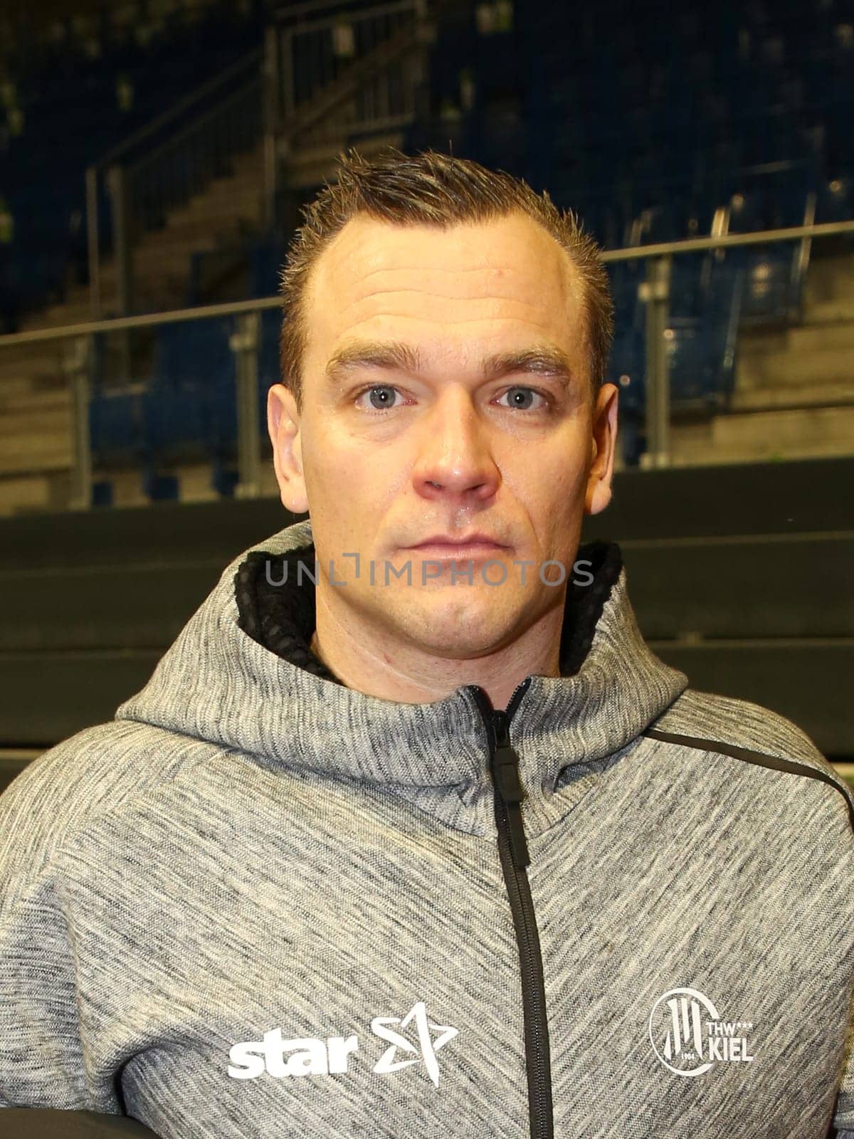 Christian Zeitz (THW Kiel) after the DKB Handball-Bundesliga match 2016-2017,SC Magdeburg against THW Kiel