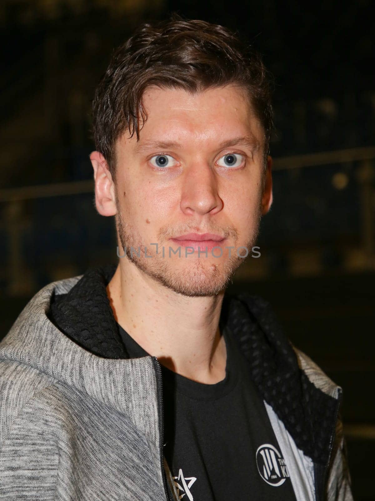 Goalkeeper Niklas Landin (THW Kiel) after the DKB Handball-Bundesliga match 2016-2017,SC Magdeburg against THW Kiel