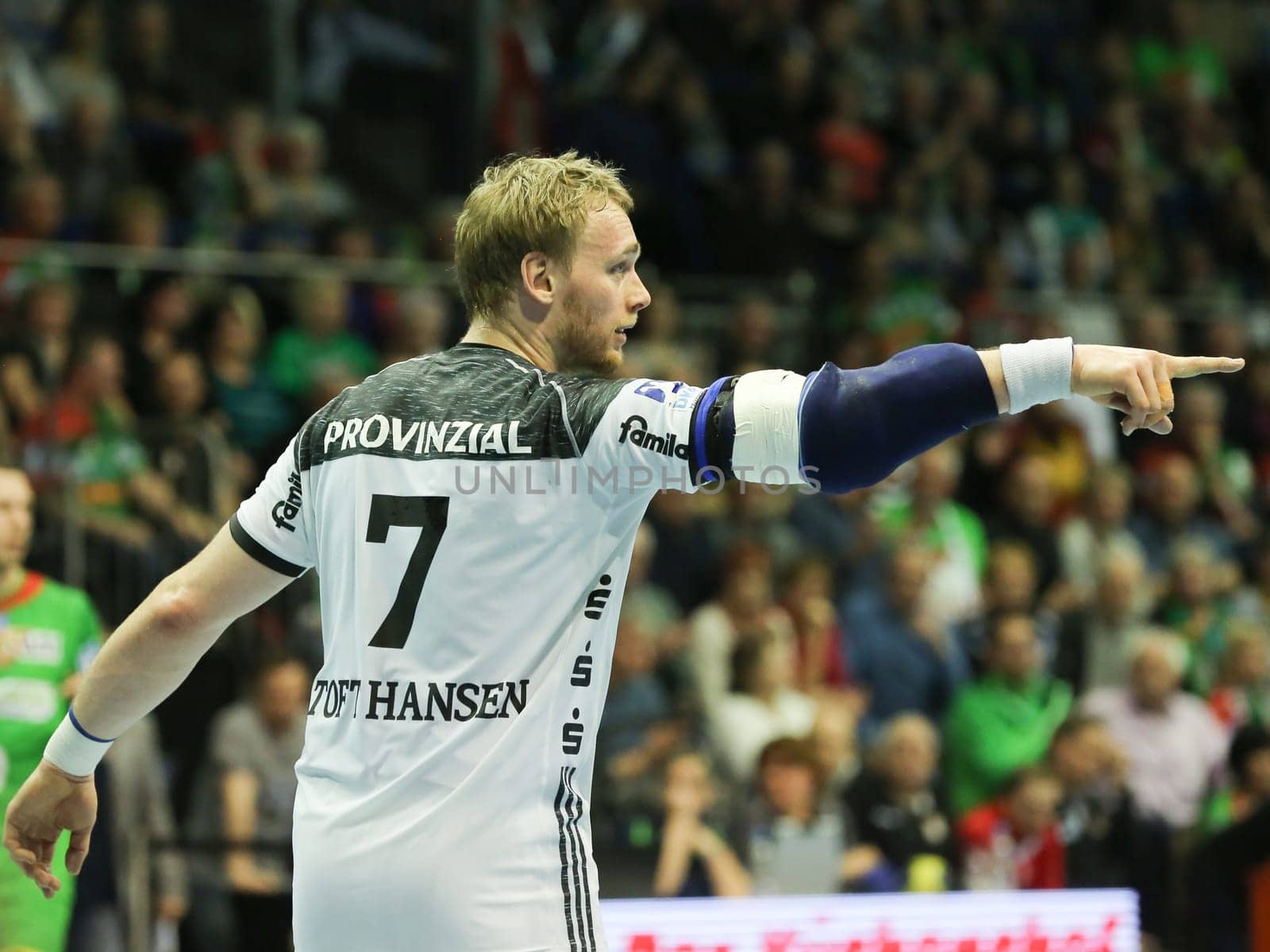 Rene Toft Hansen (THW Kiel during the DKB Handball Bundesliga match 2016-2017,SC Magdeburg against THW Kiel