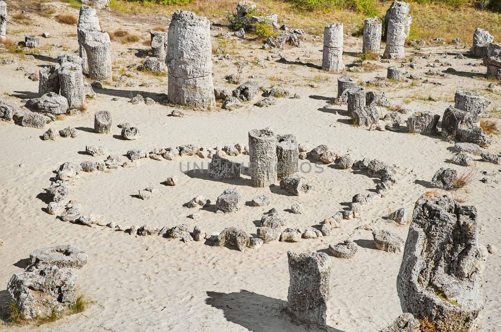 Stone Forest - Fabulous Rock Phenomenon. Varna Province, Bulgaria