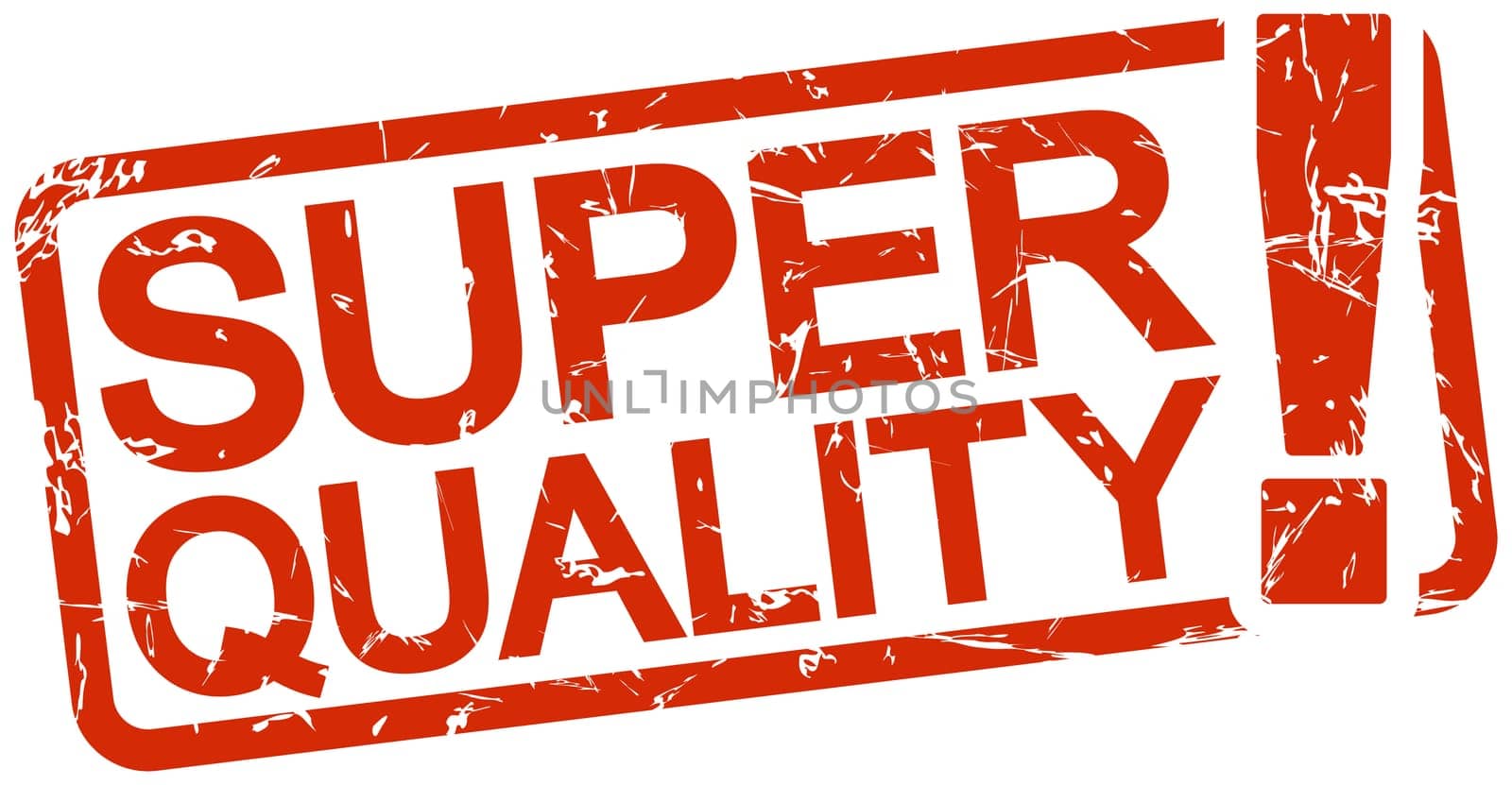 grunge stamp with frame colored red and text Super quality