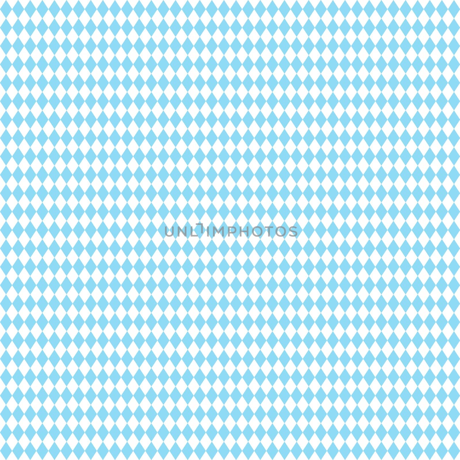 Oktoberfest background with seamless blue white checkered pattern