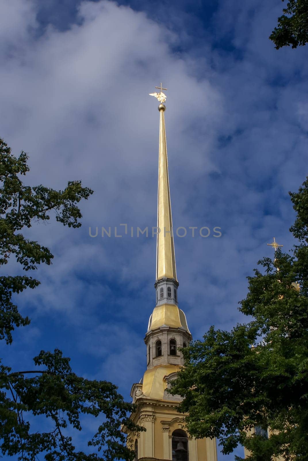 Saint-Petersburg, Russia - August 12, 2016: City of St. Pererburge. The palaces and architecture of the city. Buildings of historical part of the city.