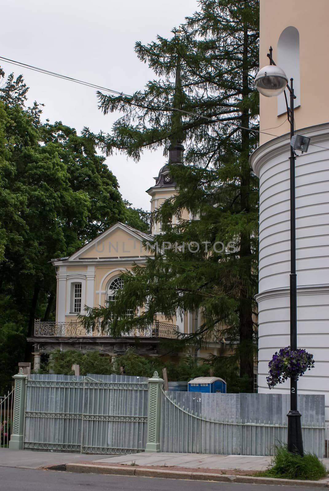 Saint-Petersburg, Russia - August 12, 2016: City of St. Pererburge. The palaces and architecture of the city. Buildings of historical part of the city.