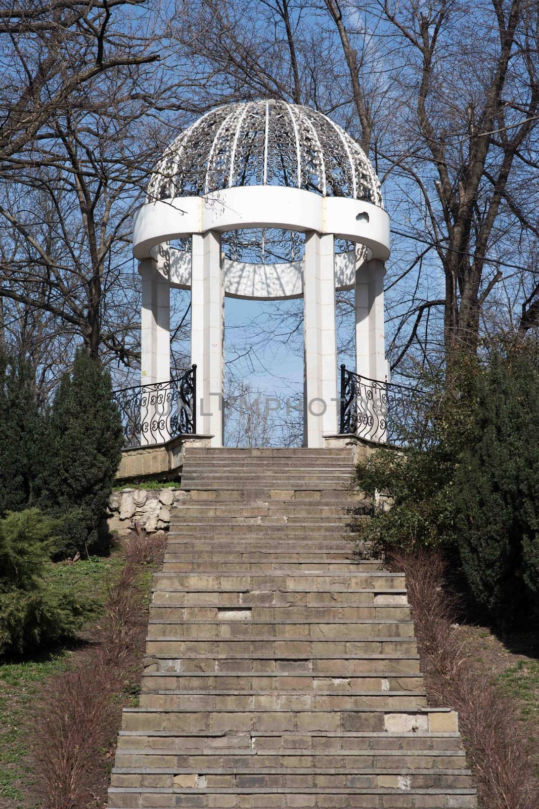 Gazebo.Krasnodar Park Urban garden