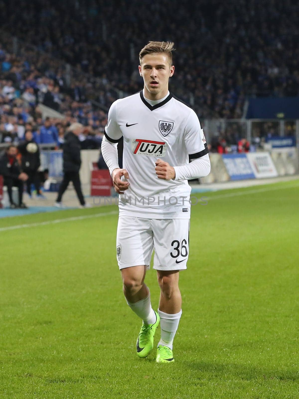Martin Kobylanski (Preußen Münster) at 3rd League Season 2016/2017 Point Game 1.FCM against SC Preußen Münster