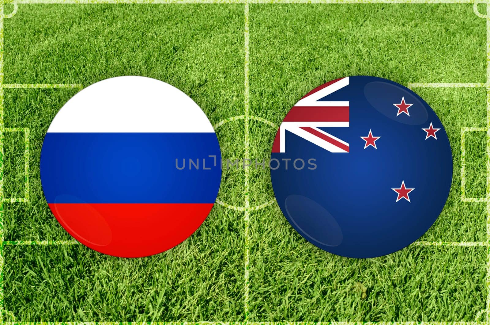 Confederations Cup football match Russia vs New Zealand