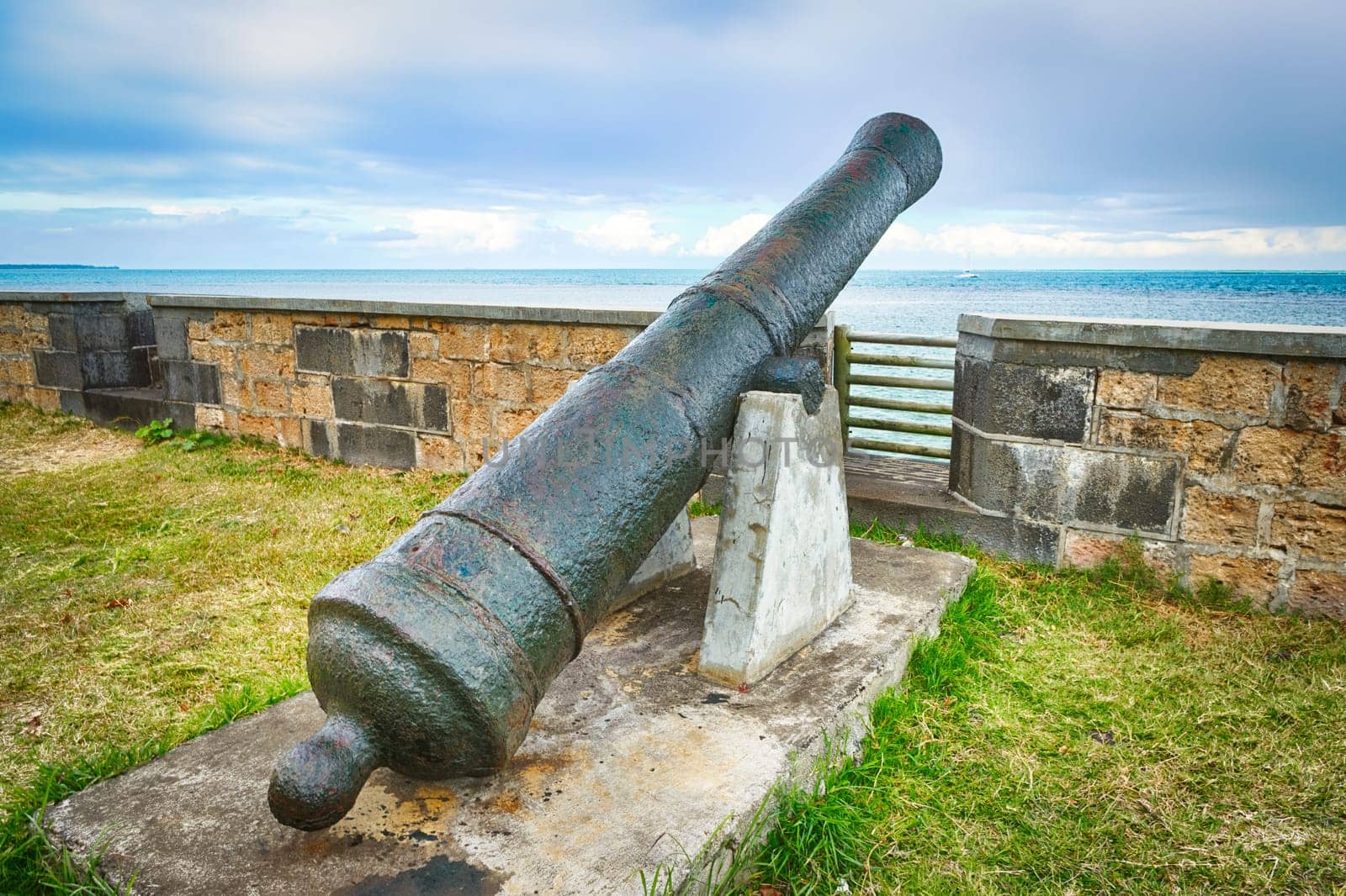 Pointe du Diable or Devils Point. Mauritius