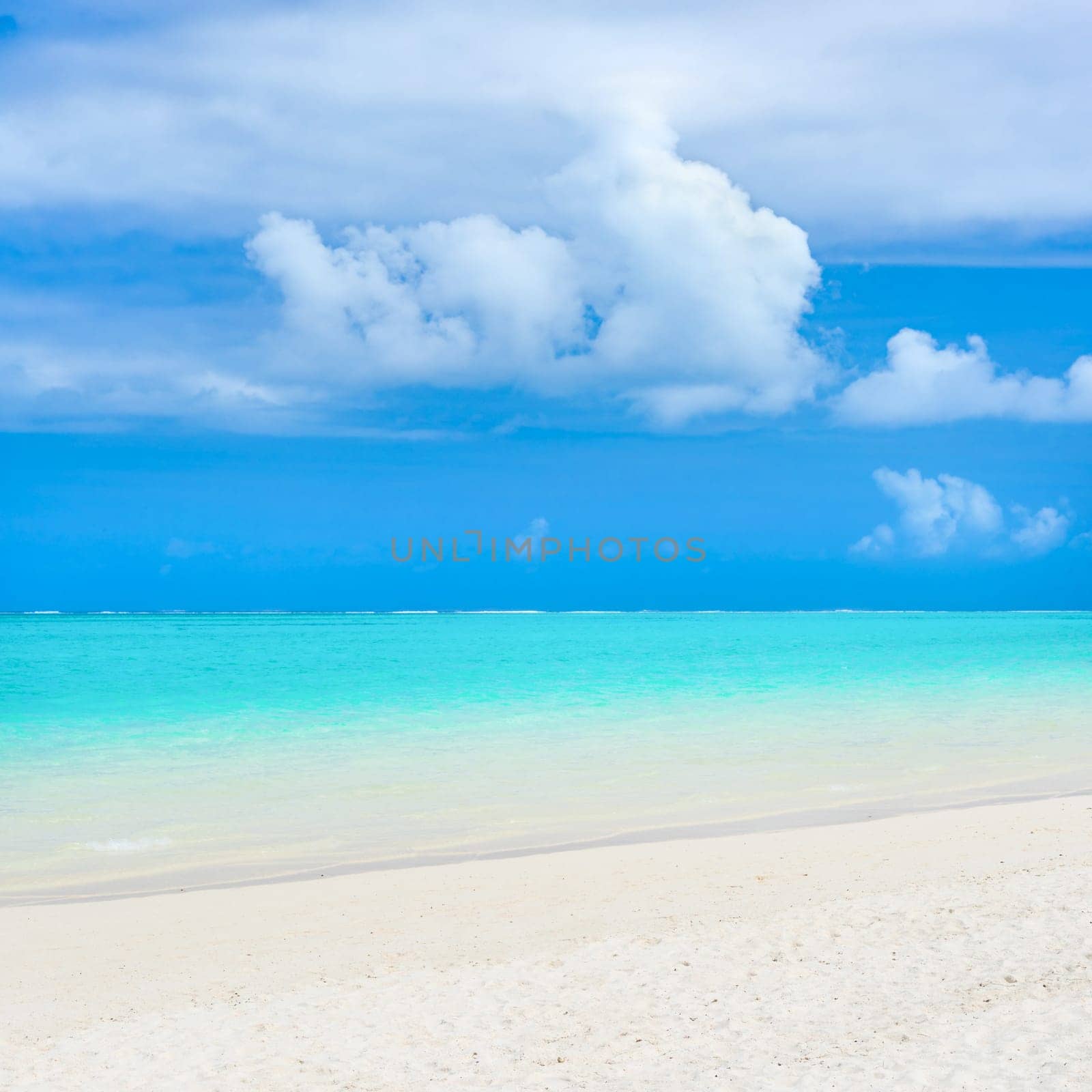 Amazing Pointe d'Esny beach on the South East Coast of Mauritius.