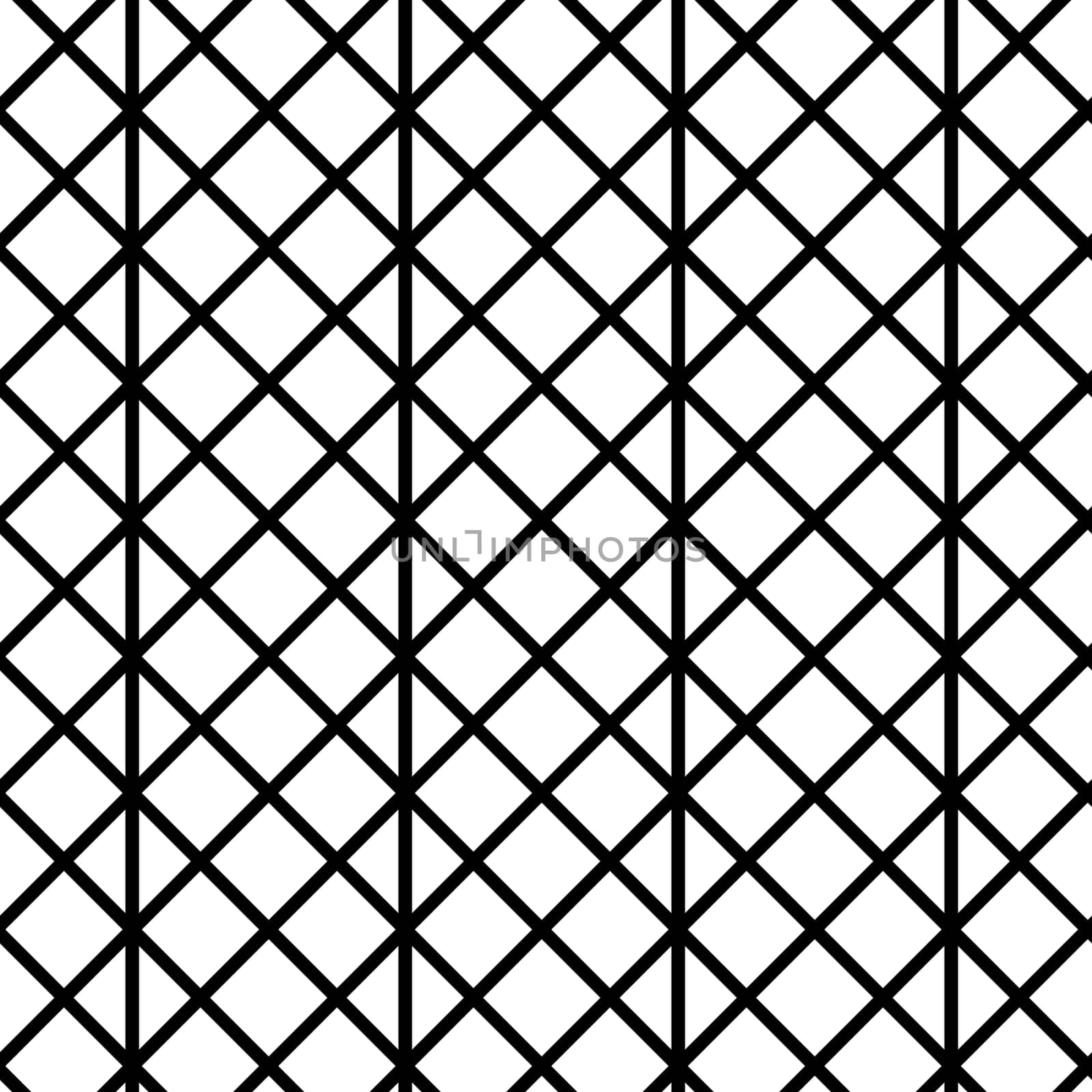 Seamless geometric pattern. Vector abstract classical background in black and white color