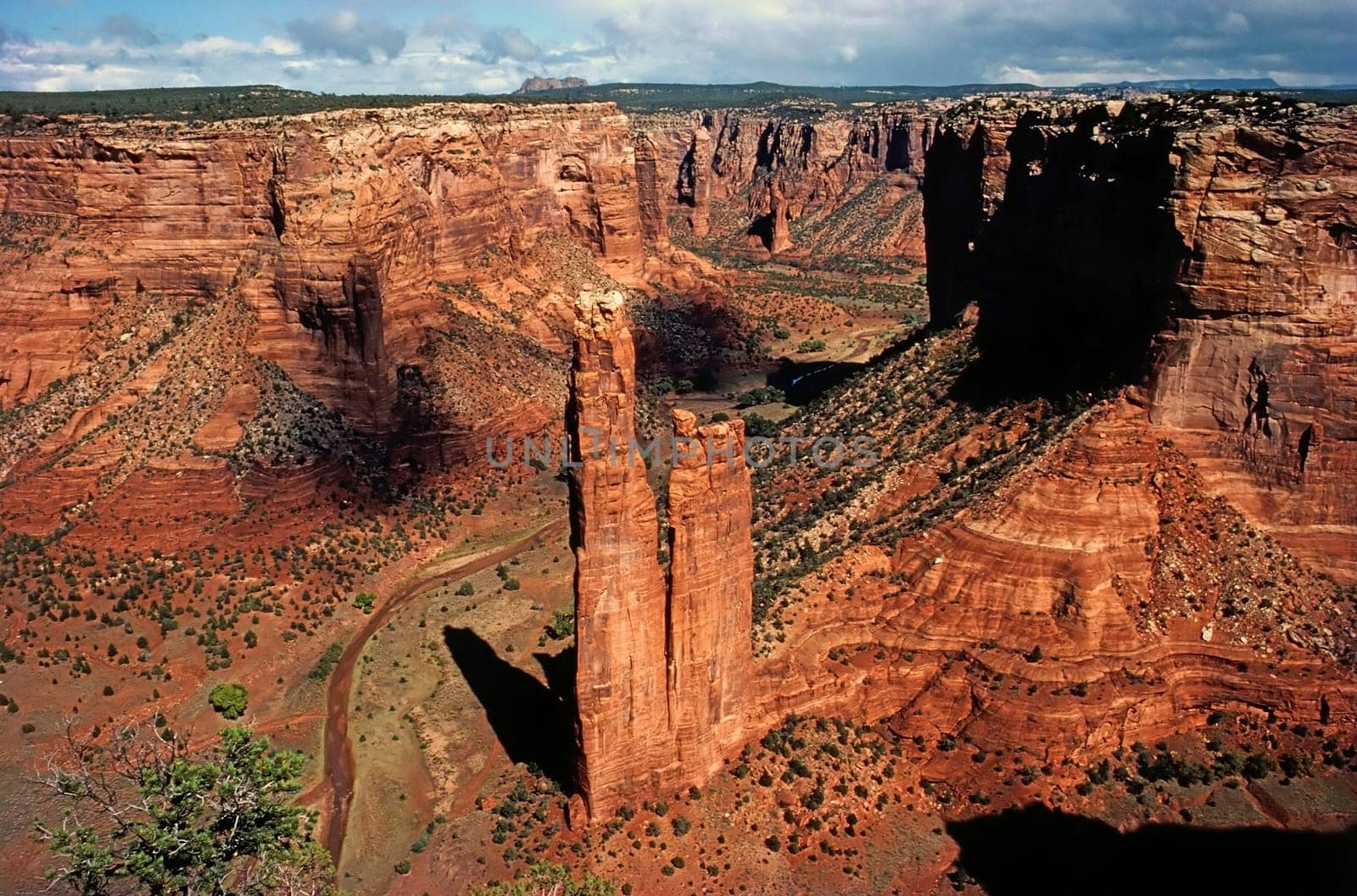 Spider Rock in Canyon de Chelly, Arizona