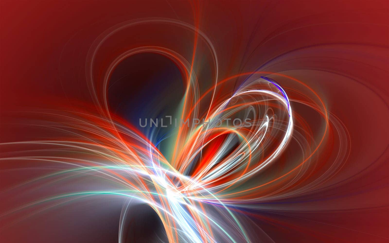 An illustration of a heart of light