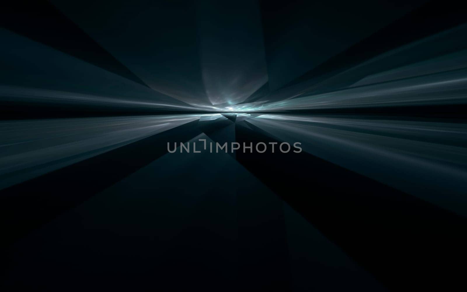 An illustration of a blue dark horizon background