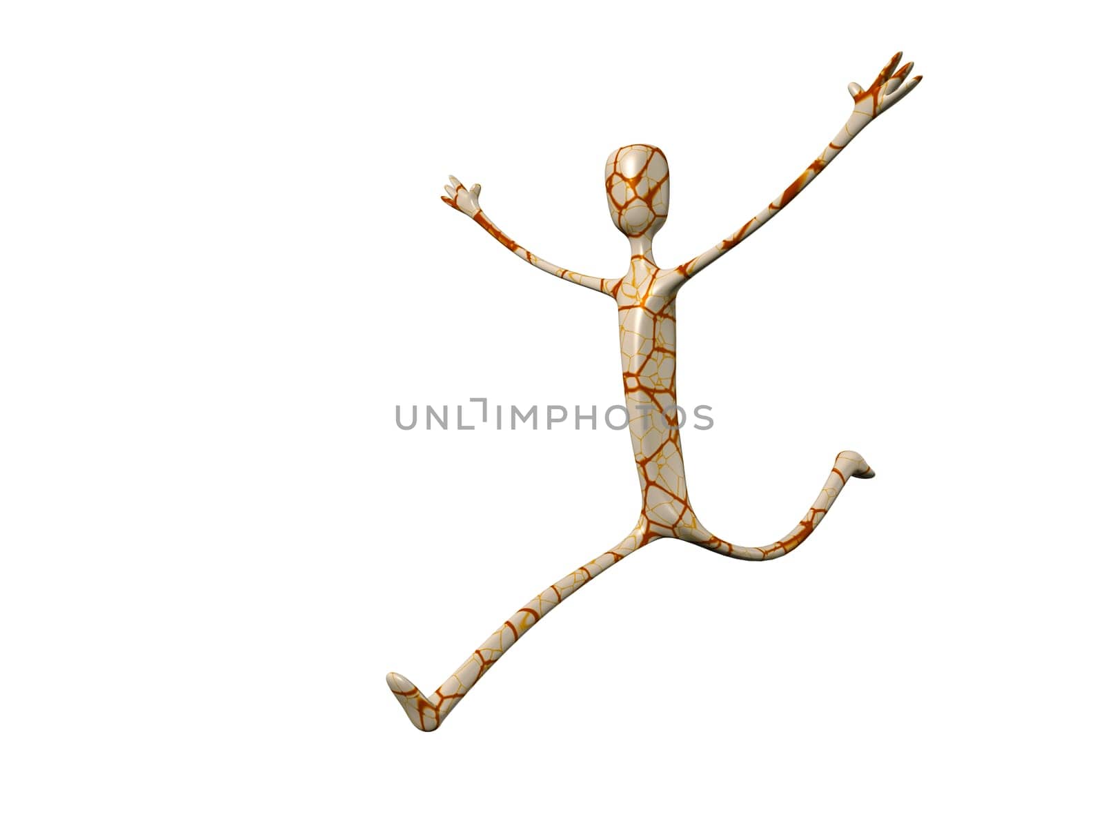 An image of a nice jumping man