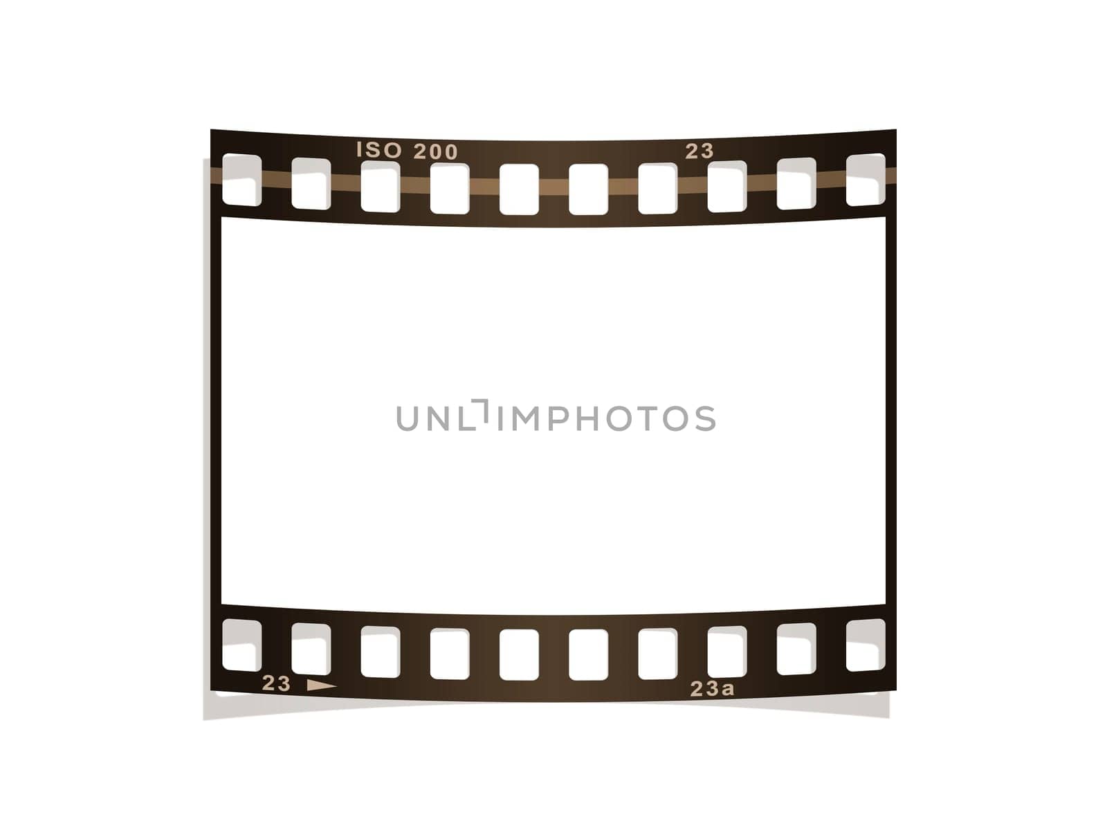 An image of a classic film frame