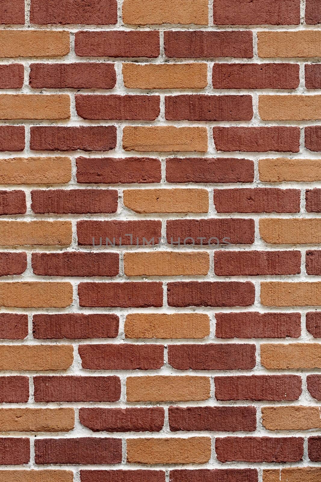 new and clean brown brick wall background
