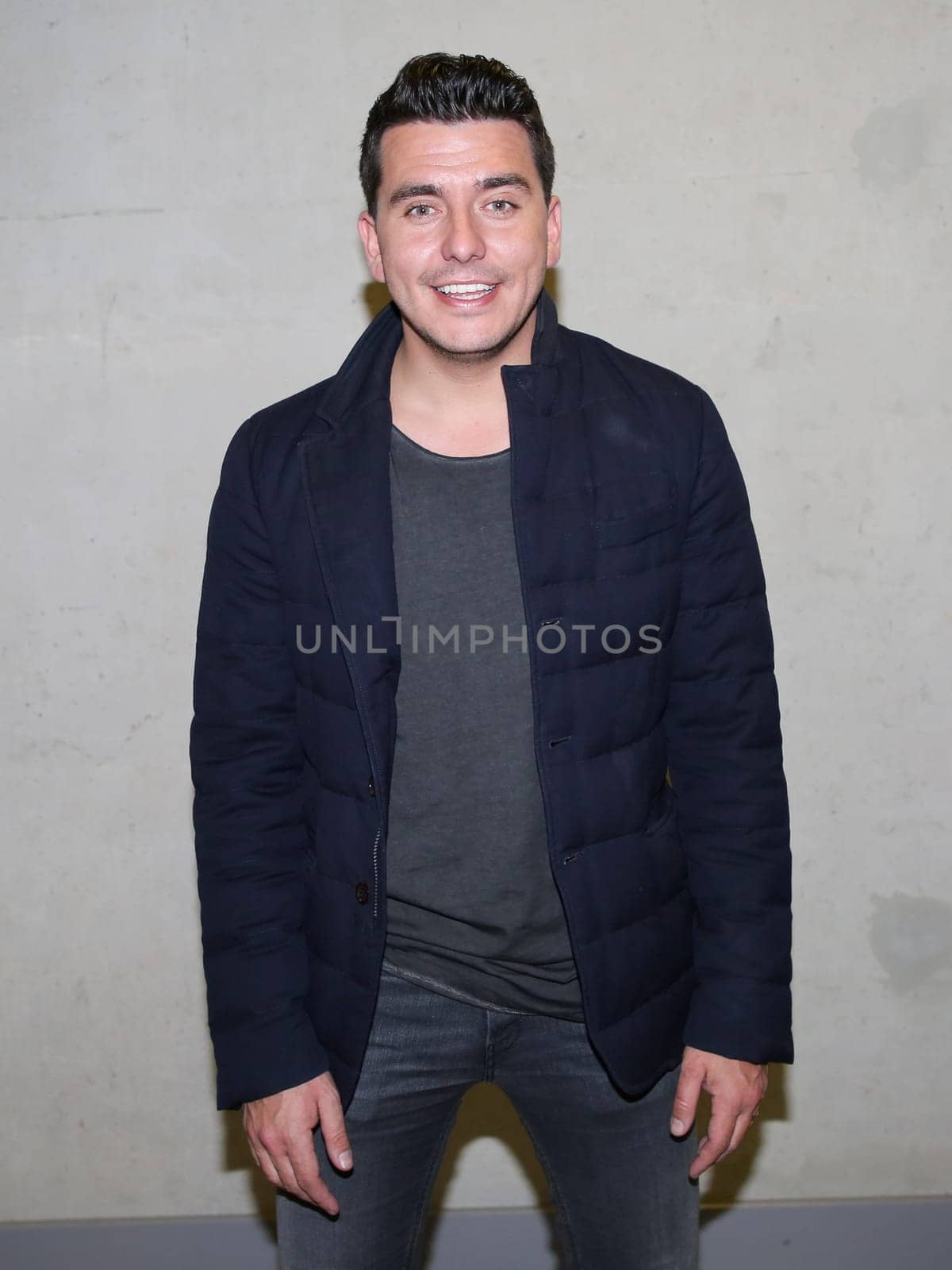 Singer Jan Smit (Klubbb 3) on the Red Carpet for the ARD TV show Schlager Countdown in Oldenburg on 25.03.2017