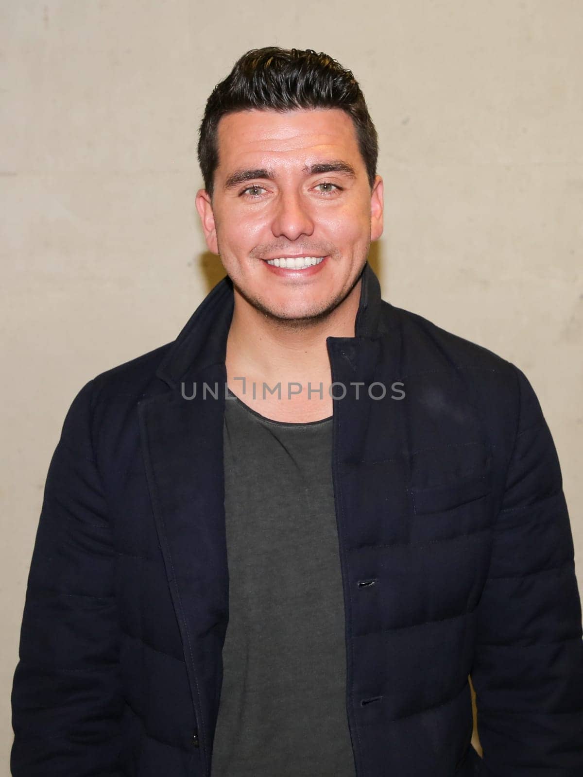 Singer Jan Smit (Klubbb 3) on the Red Carpet for the ARD TV show Schlager Countdown in Oldenburg on 25.03.2017