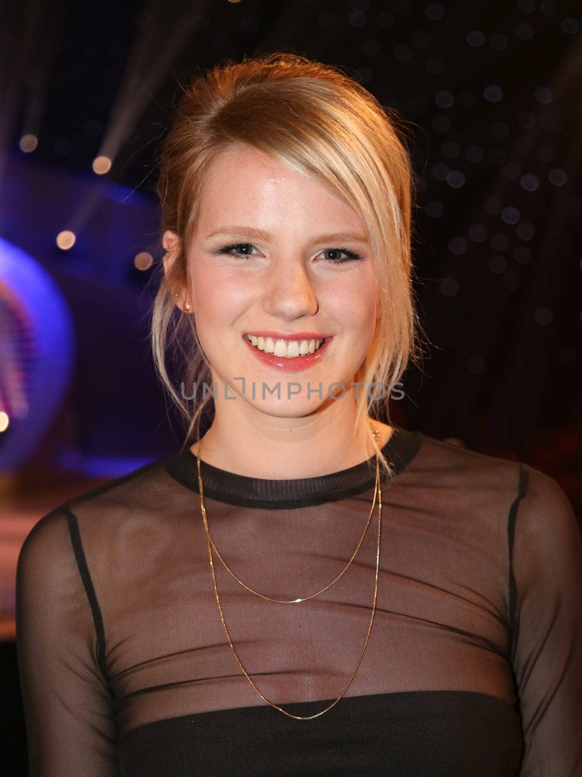 German ESC participant 2017 singer Levina after the ARD TV show Schlager Countdown in Oldenburg on 25.03.2017