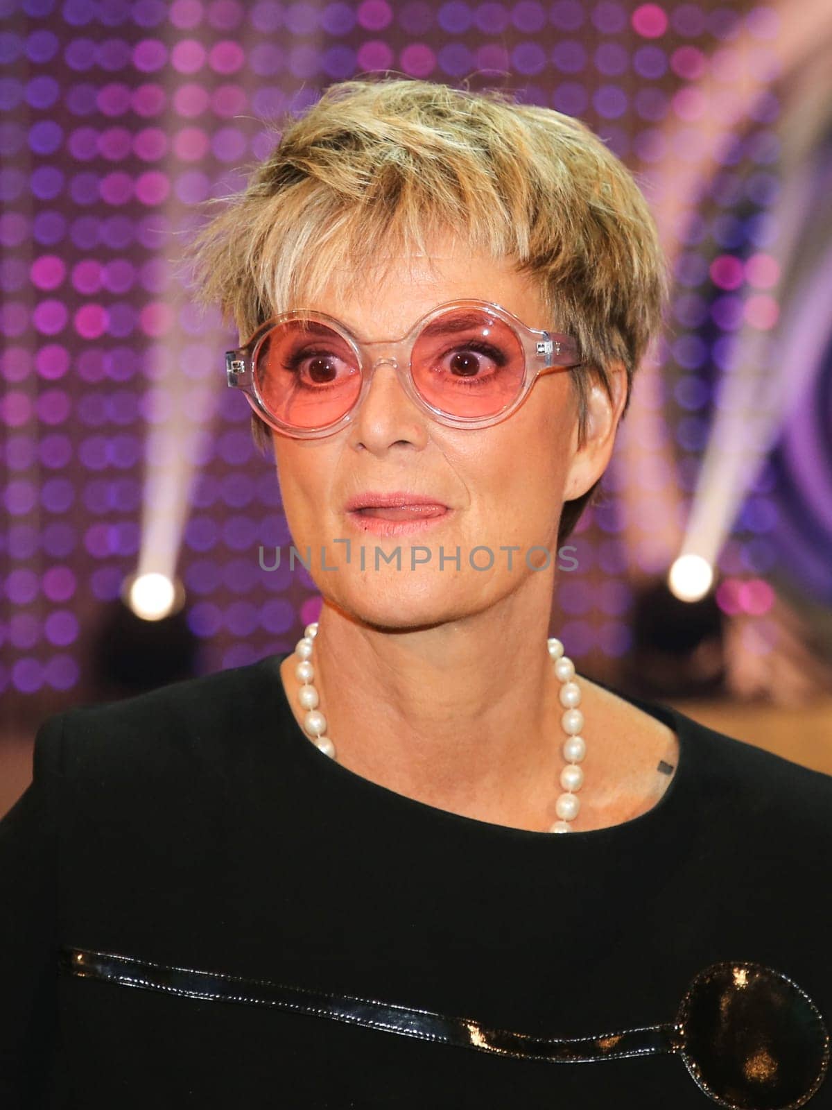 Princess Gloria von Thurn und Taxis after the ARD TV show Schlager Countdown in Oldenburg on 25.03.2017