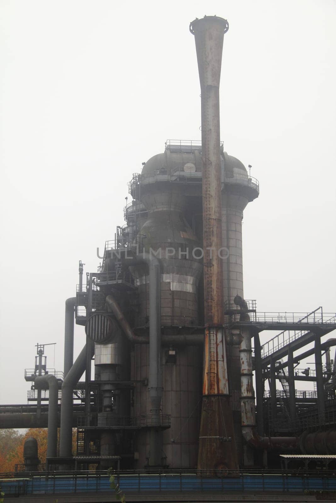 Old steelworks,an industrial monument in the Ruhr area.