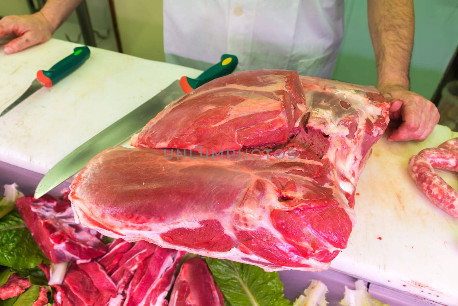 Meats and prepared Italian craft butcher Sicilian