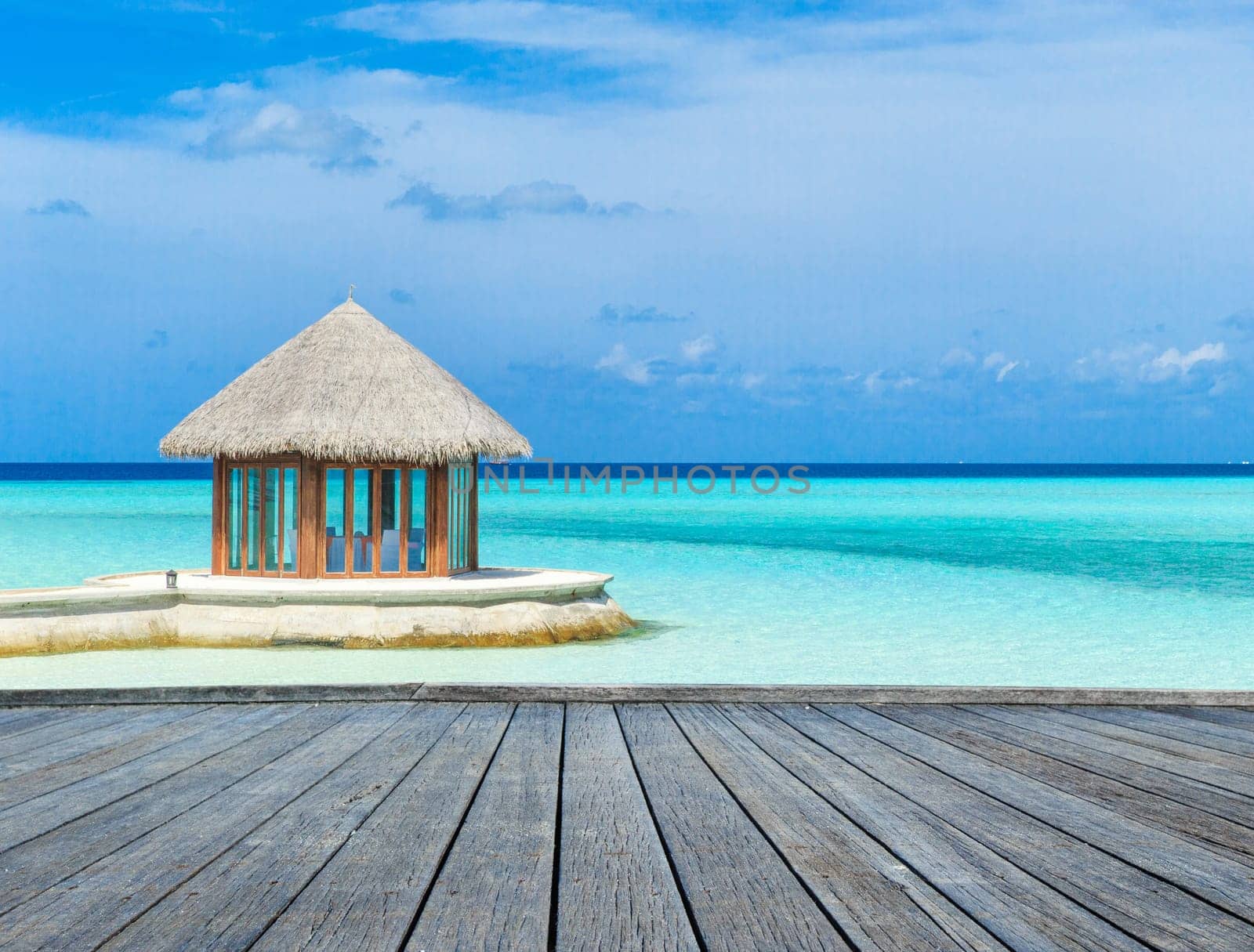 beautiful beach and tropical sea