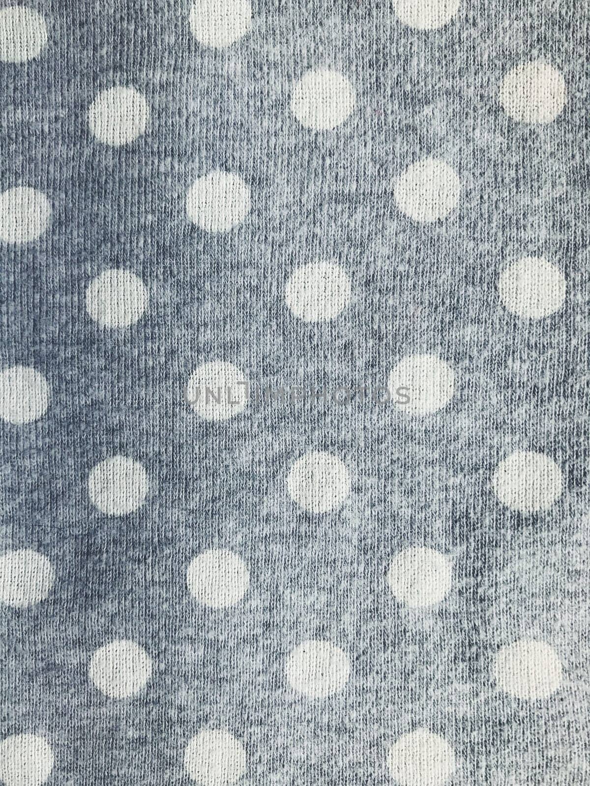 Textile fabric background. Ð¡asual simple everyday dotted polka clothers