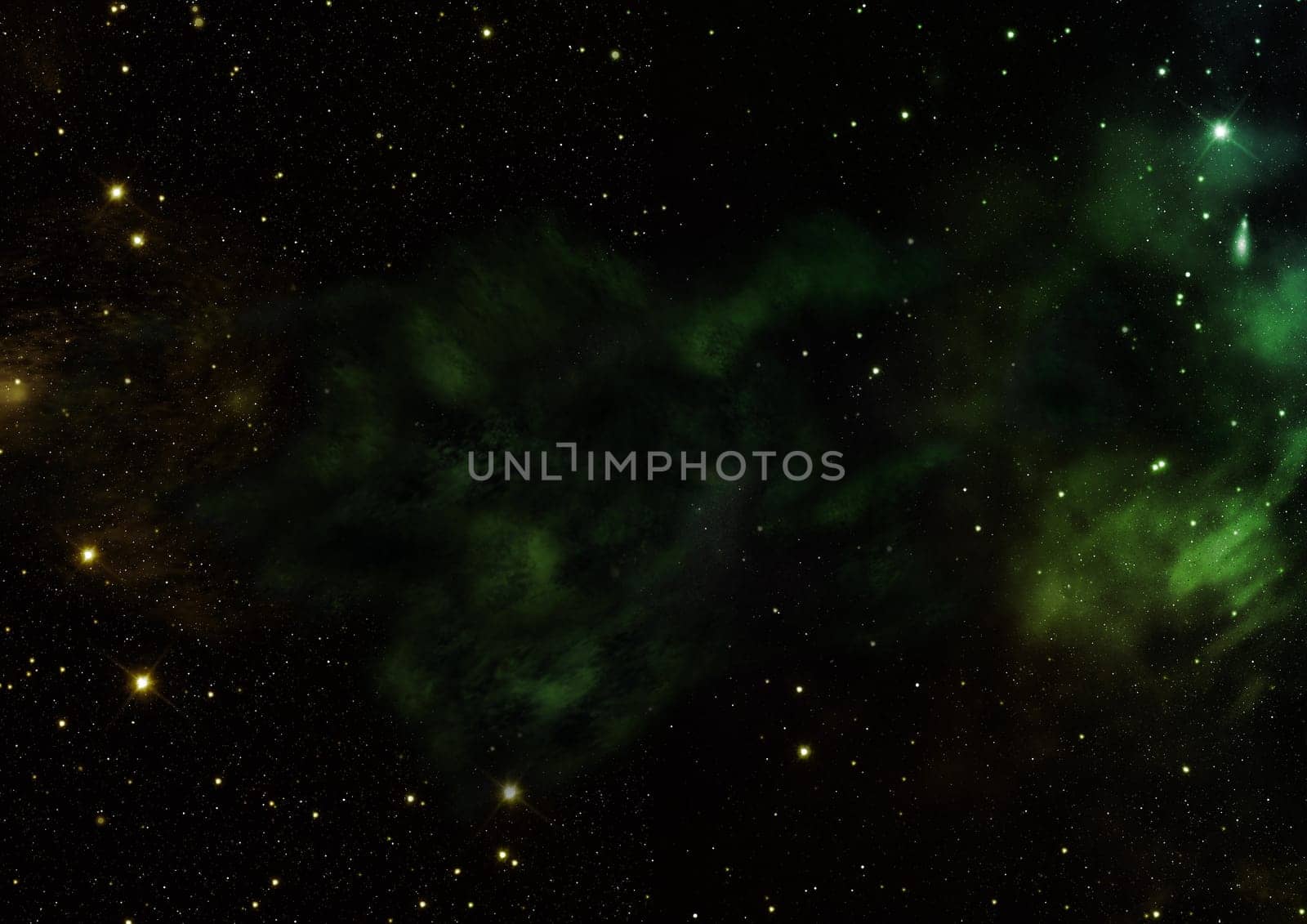 Far being shone nebula and star field against space. Elements of this image furnished by NASA .
