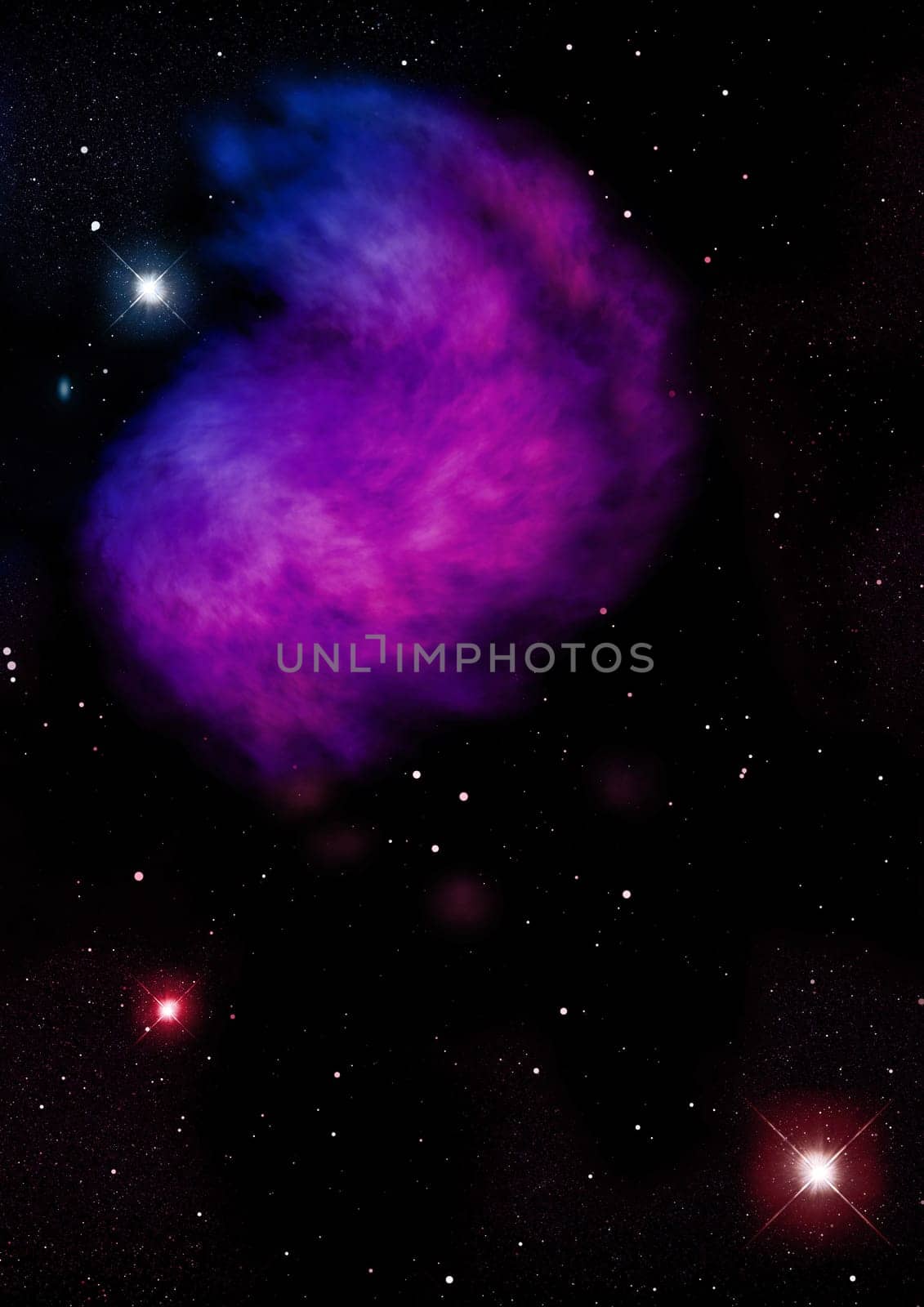Star field in space a nebulae and a gas congestion. "Elements of this image furnished by NASA""."