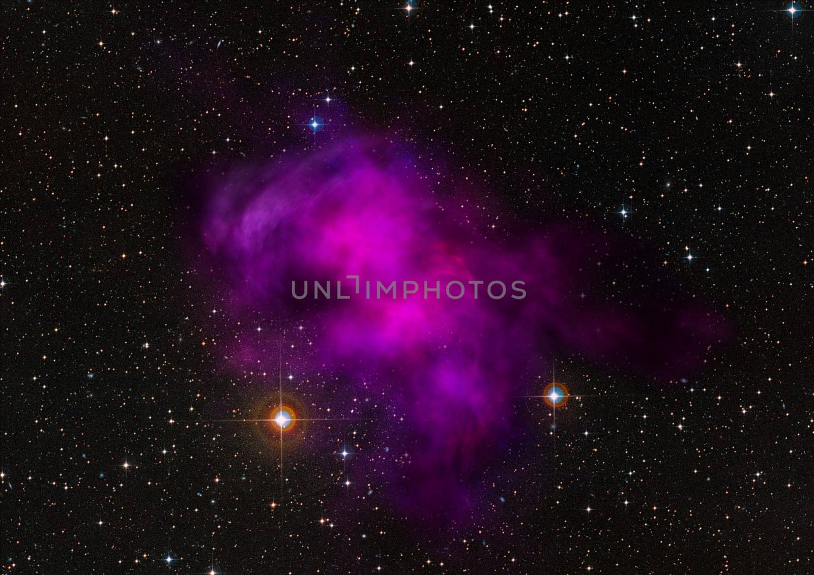 Small part of an infinite star field of space in the Universe. "Elements of this image furnished by NASA""."