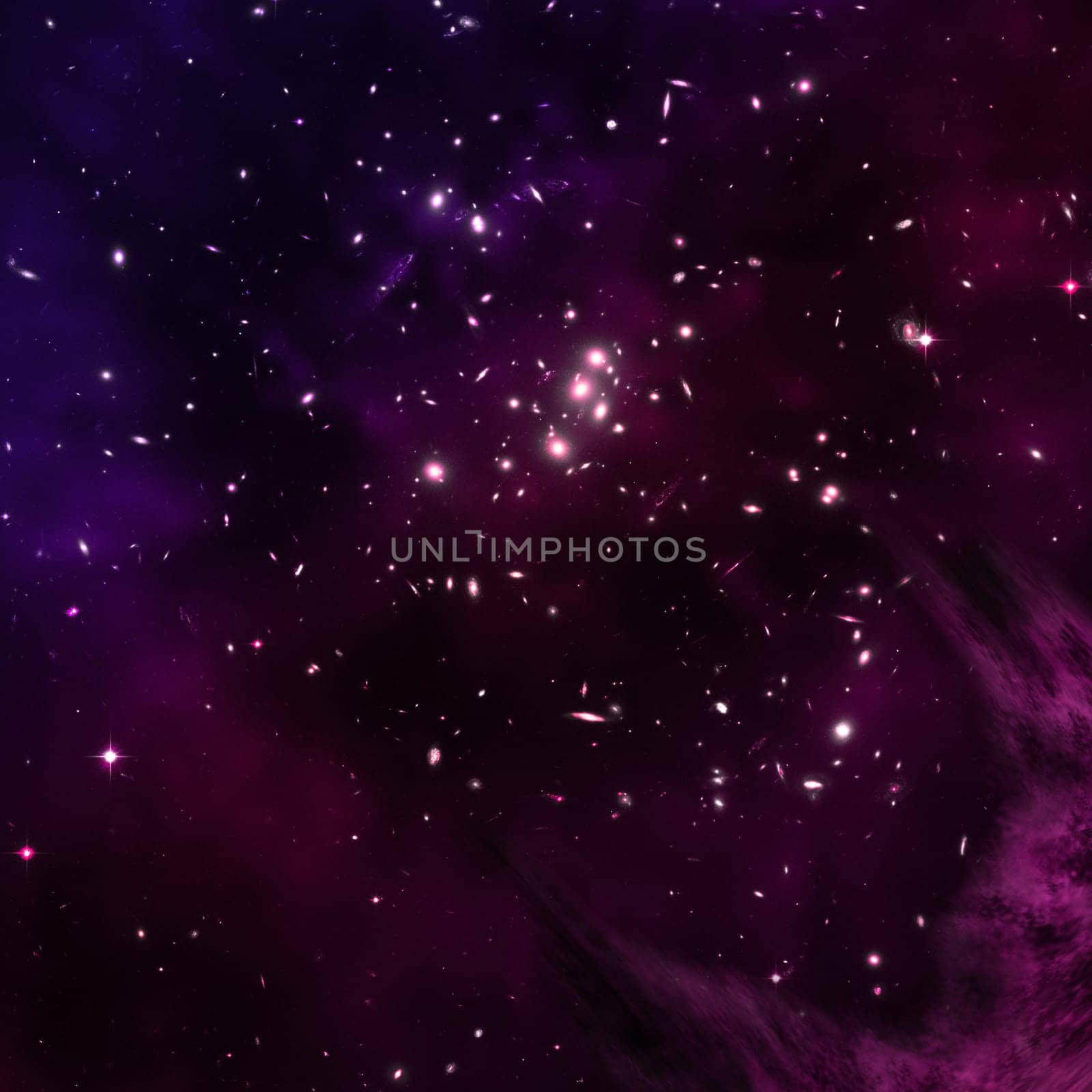 Small part of an infinite star field of space in the Universe. Elements of this image furnished by NASA .