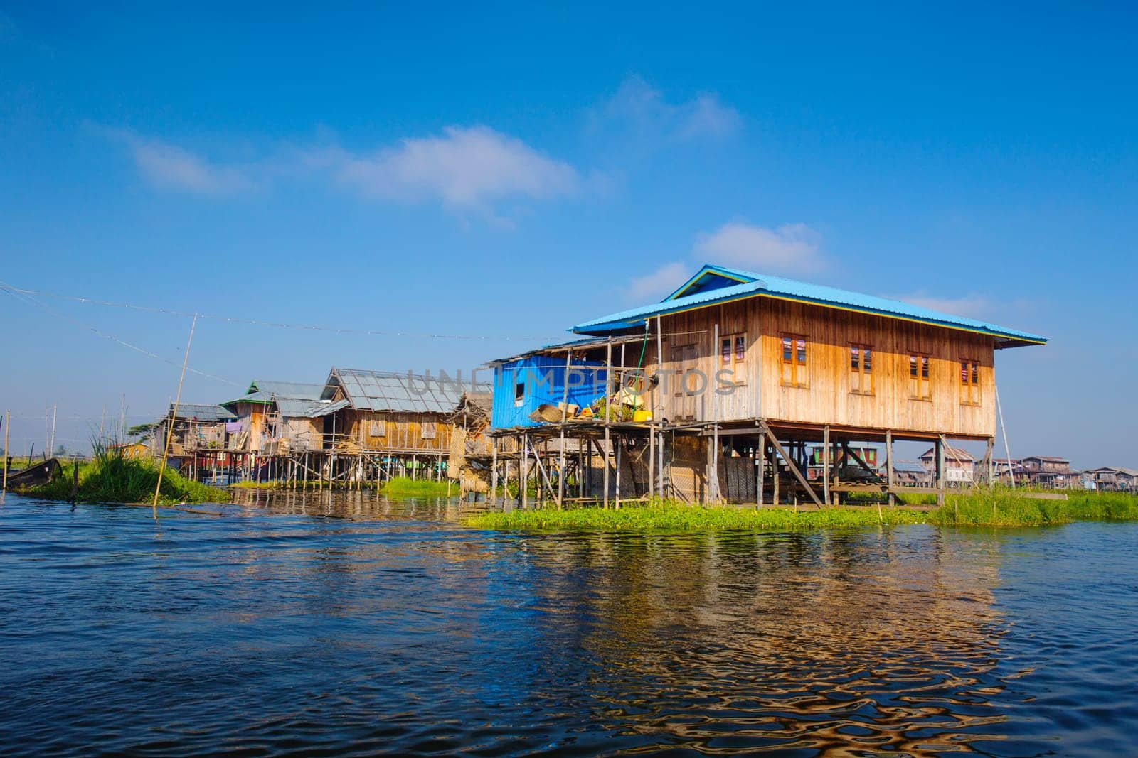 Inle Lake Bago , famous landmark in Myanmar (Burma)