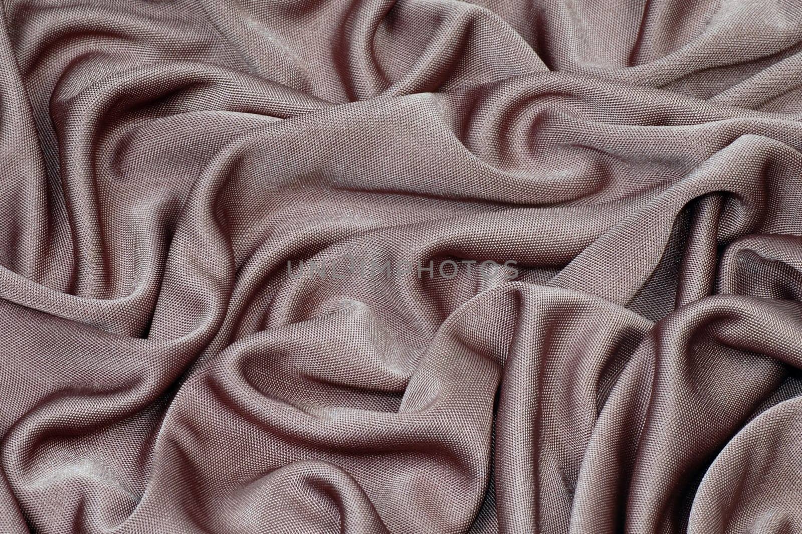 The wrinkly gray fabric is texture background.