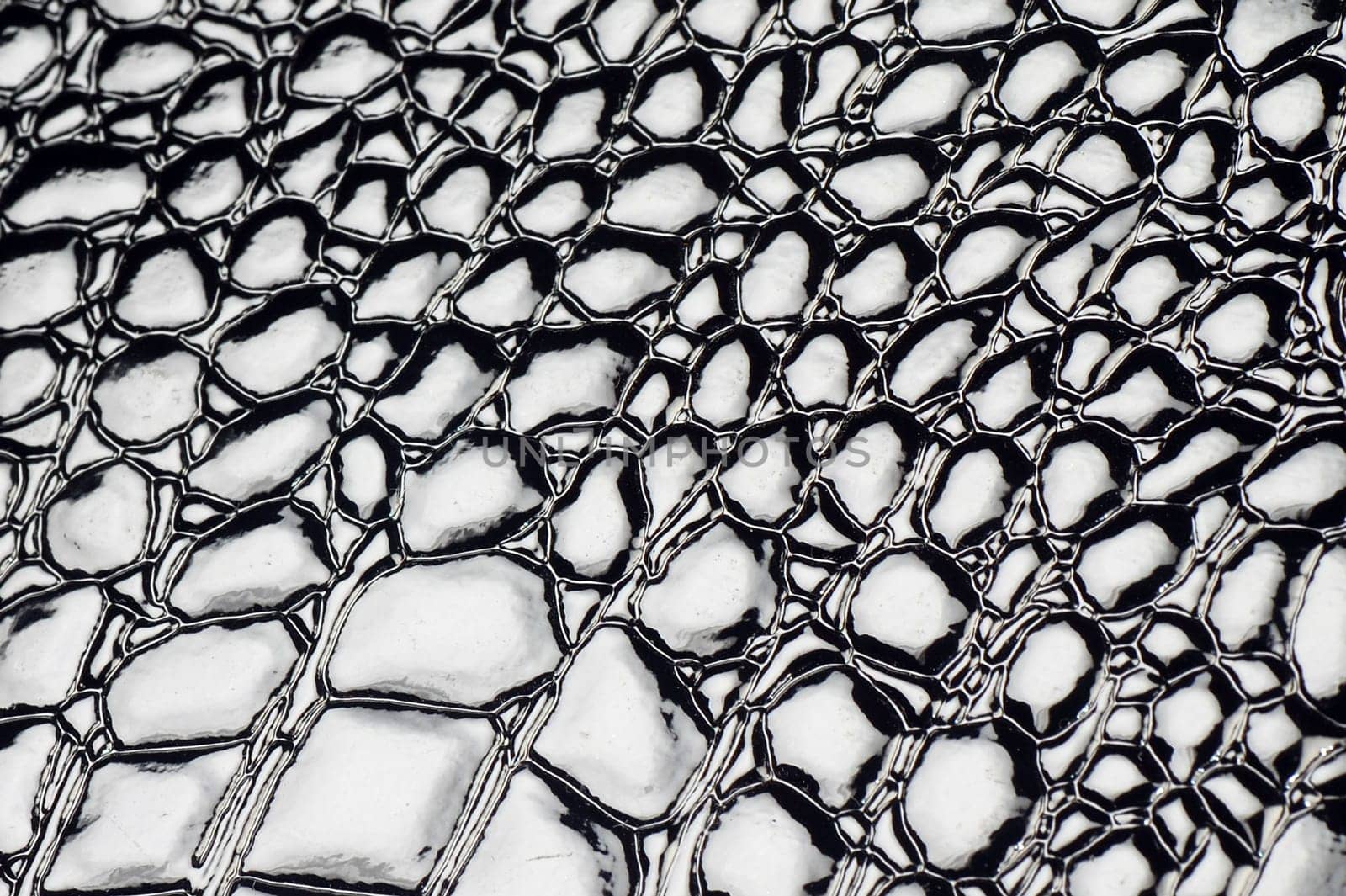 The black lacquered leather is as texture background.