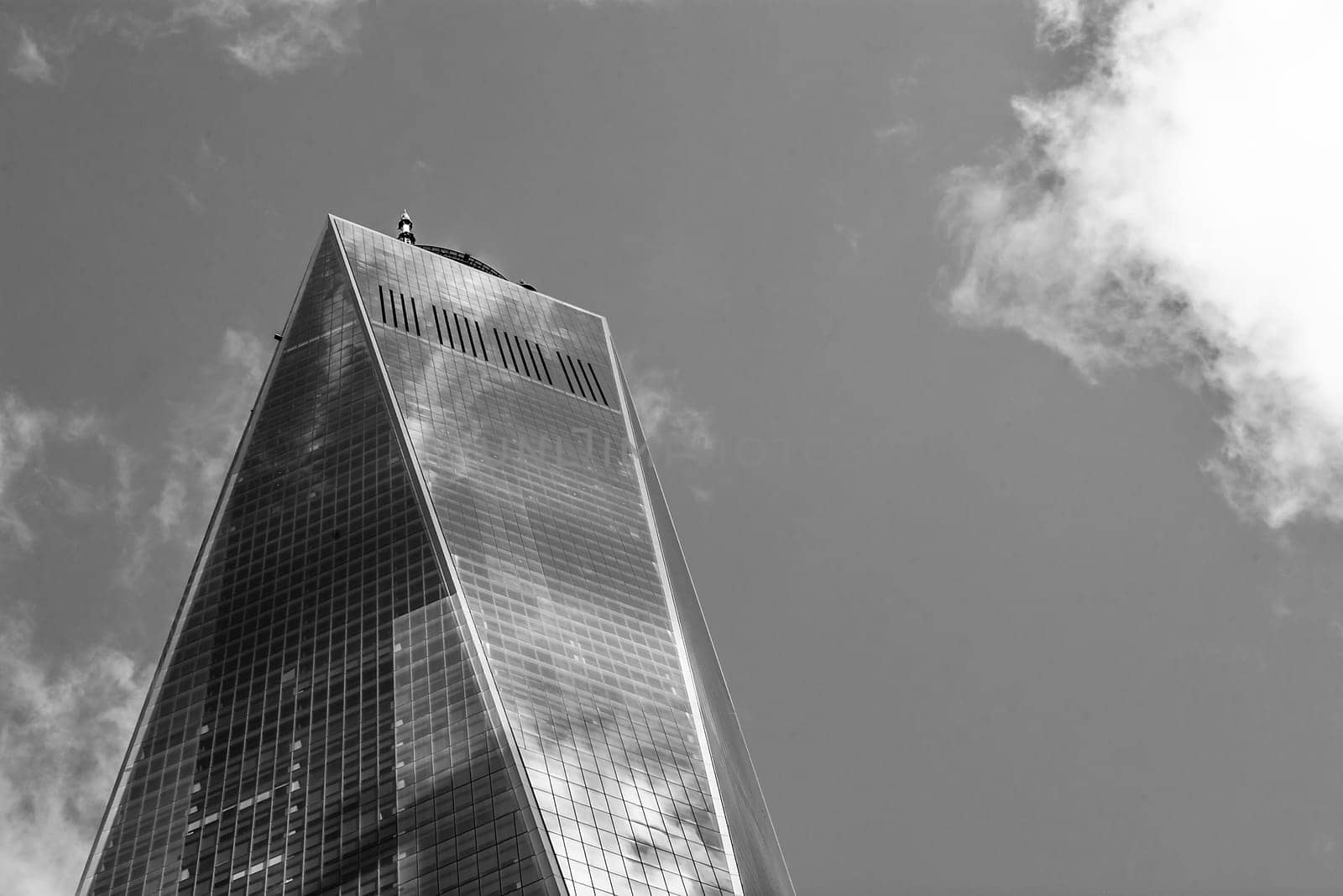 view of the world trade center in manhattan, New york