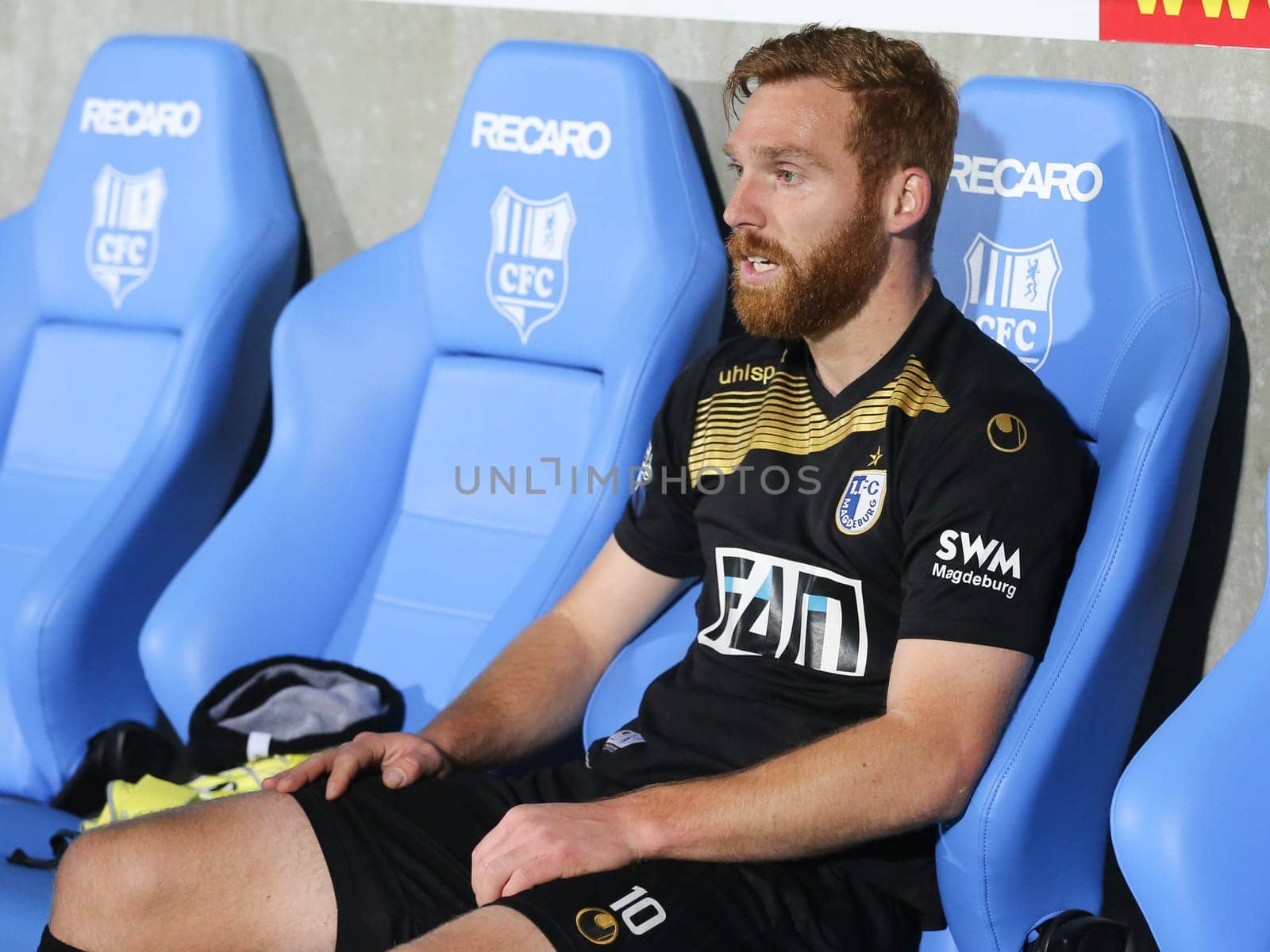 Nico Hammann (1.FC Magdeburg) after the 3rd league season 2016/2017 point game Chemnitzer FC against 1.